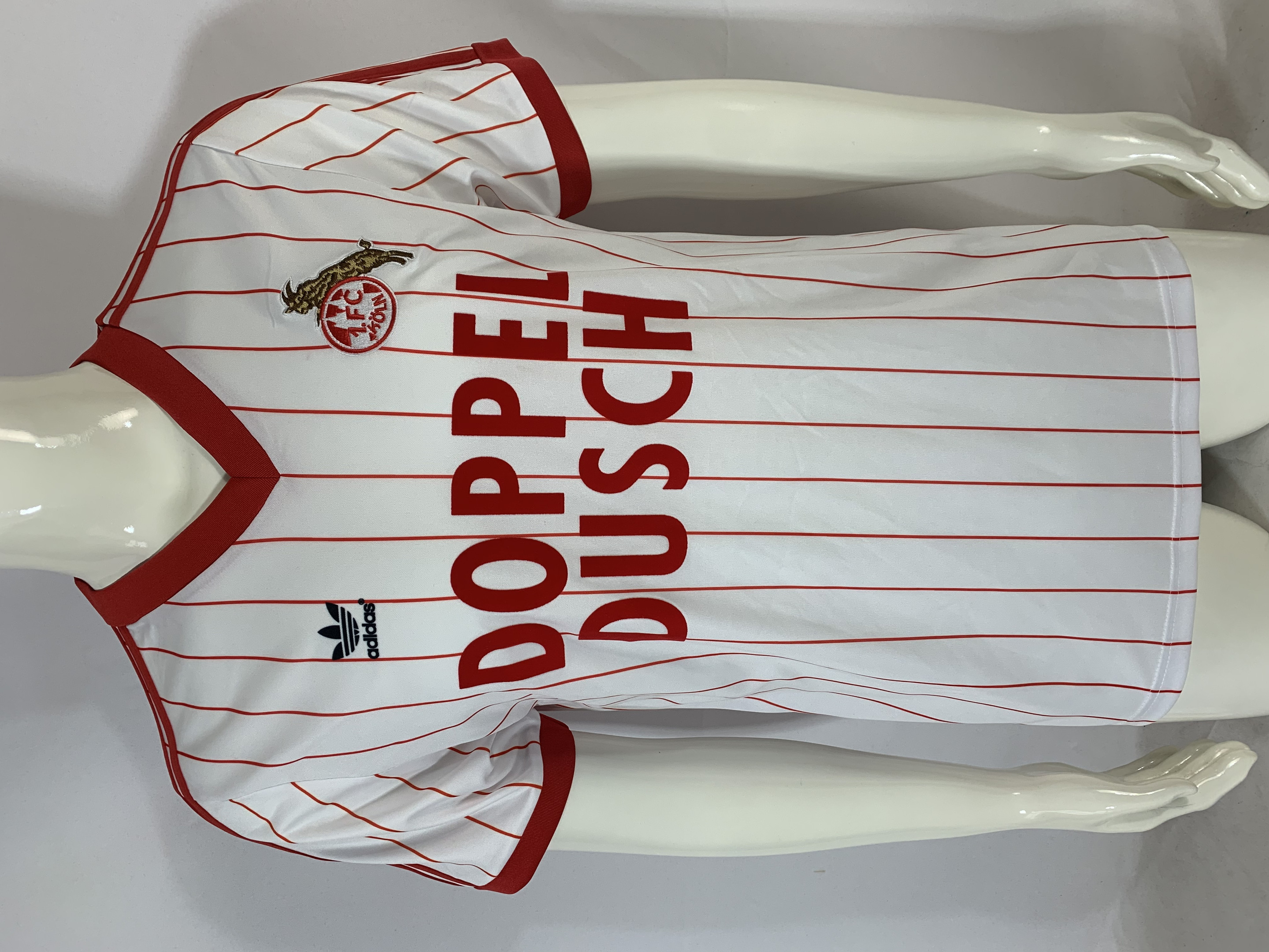 1. FC Köln 1982/83 Home Retro Men Jersey – White
