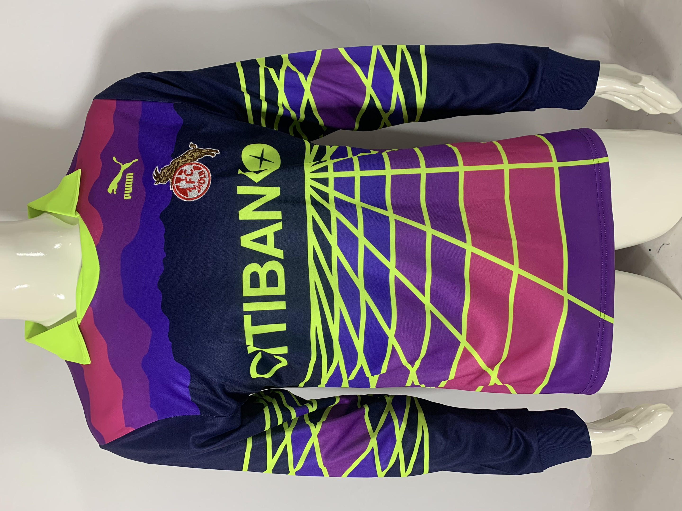1. FC Köln 1991/92 Goalkeeper Retro Long Sleeve Men Jersey – Navy