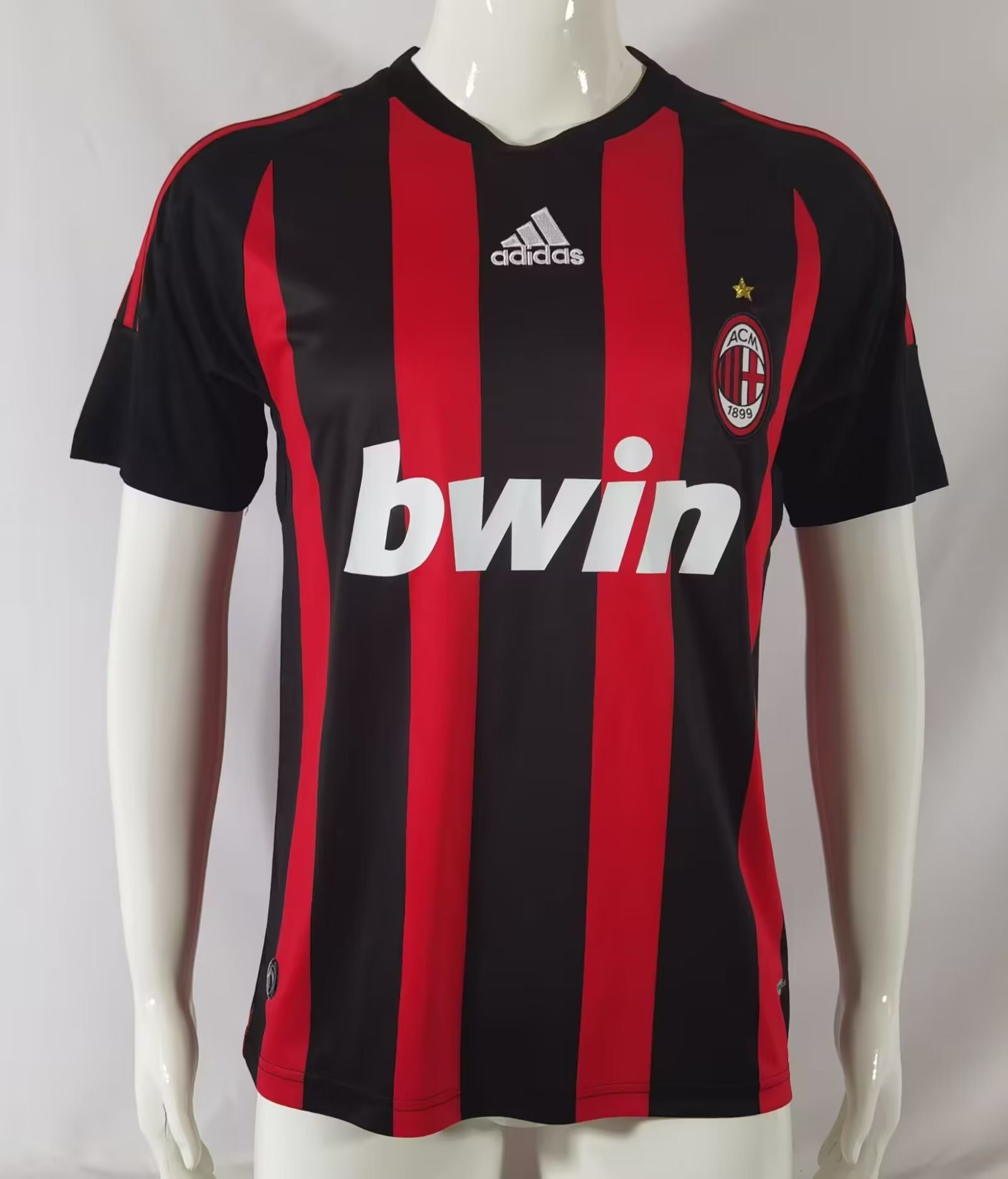 AC Milan 2008/09 Home Retro Men Jersey – Red