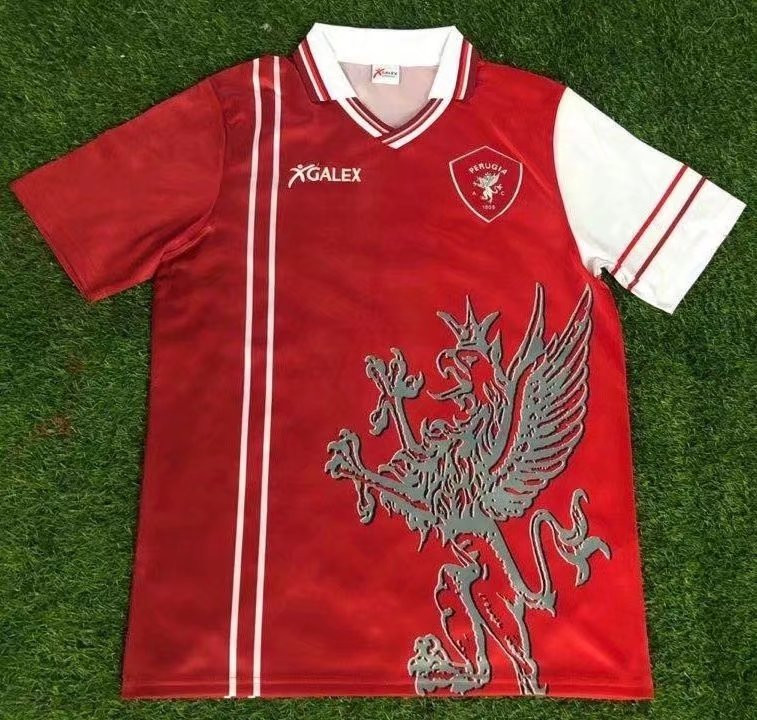 AC Perugia Calcio 1998/99 Home Retro Men Jersey – Red