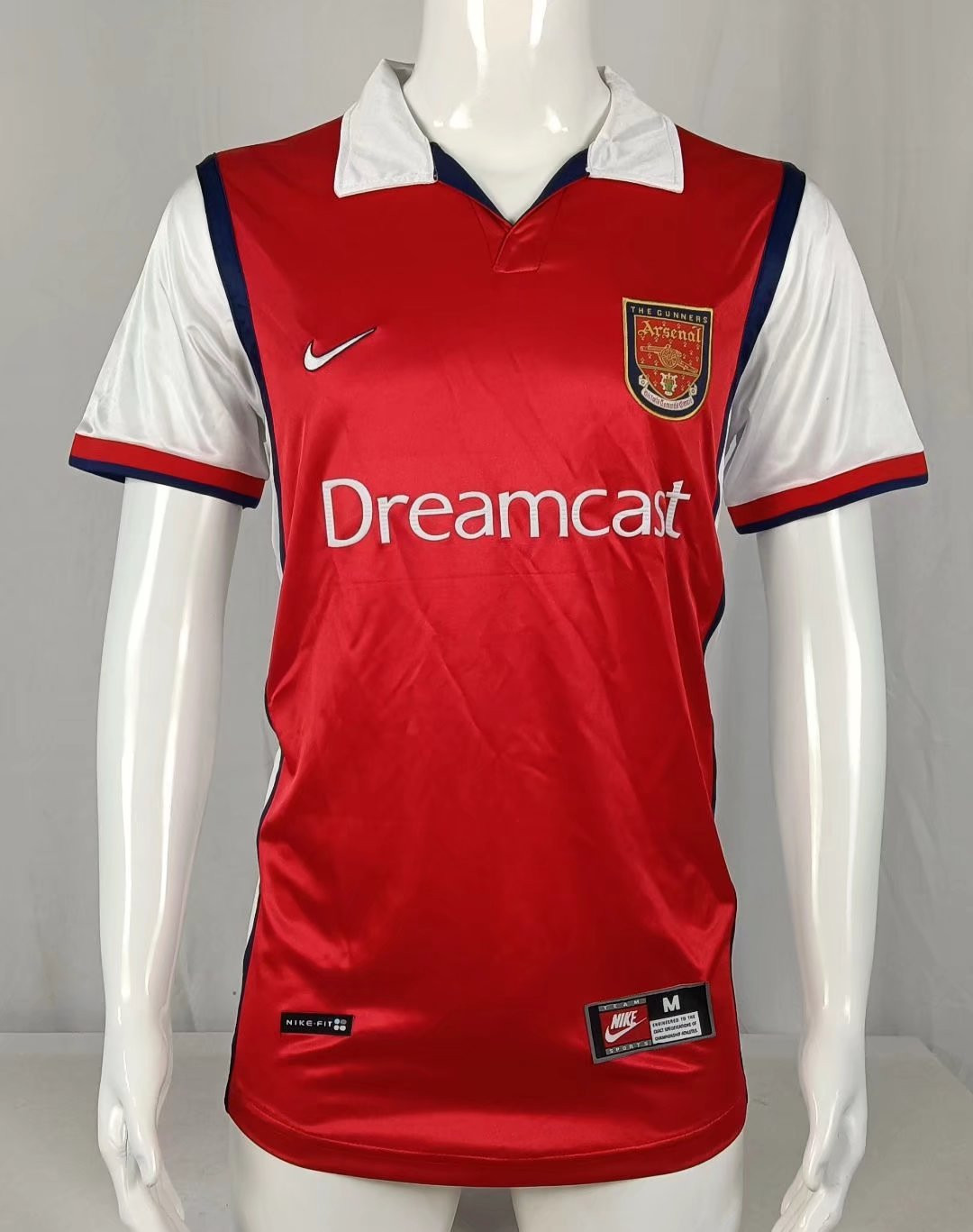 Arsenal 1999/2000 Home Retro Men Jersey – Red