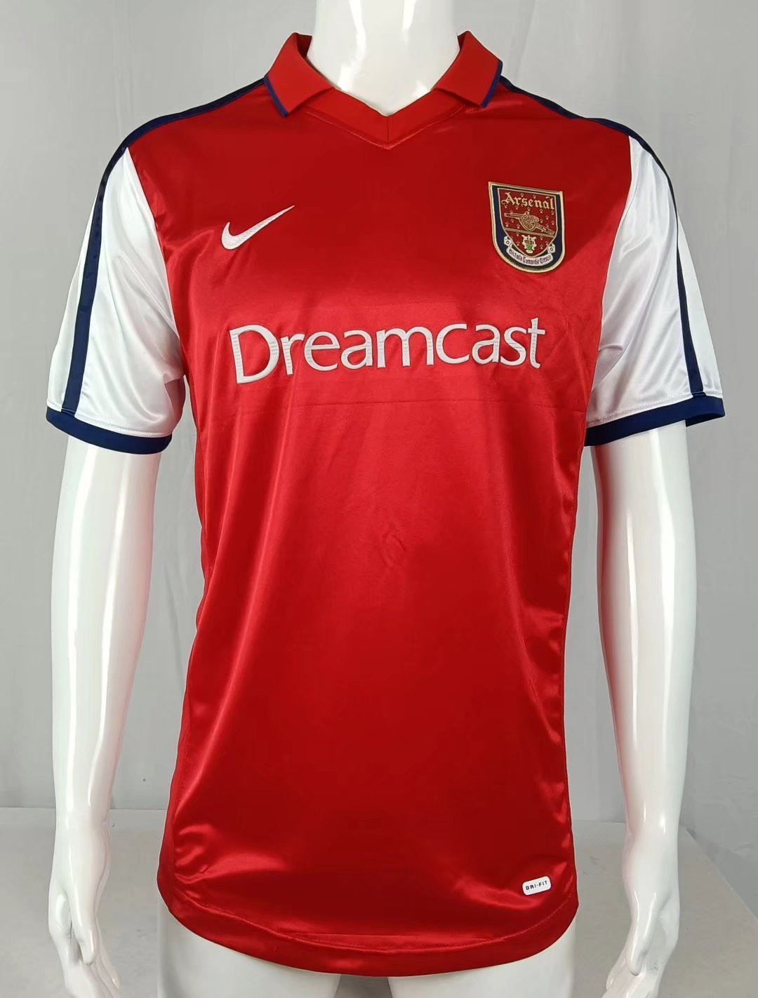 Arsenal 2000/01 Home Retro Men Jersey – Red