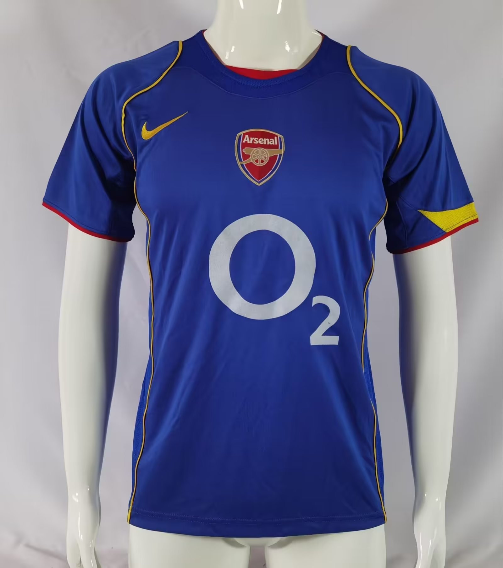 Arsenal 2004/05 Away Retro Men Jersey – Blue