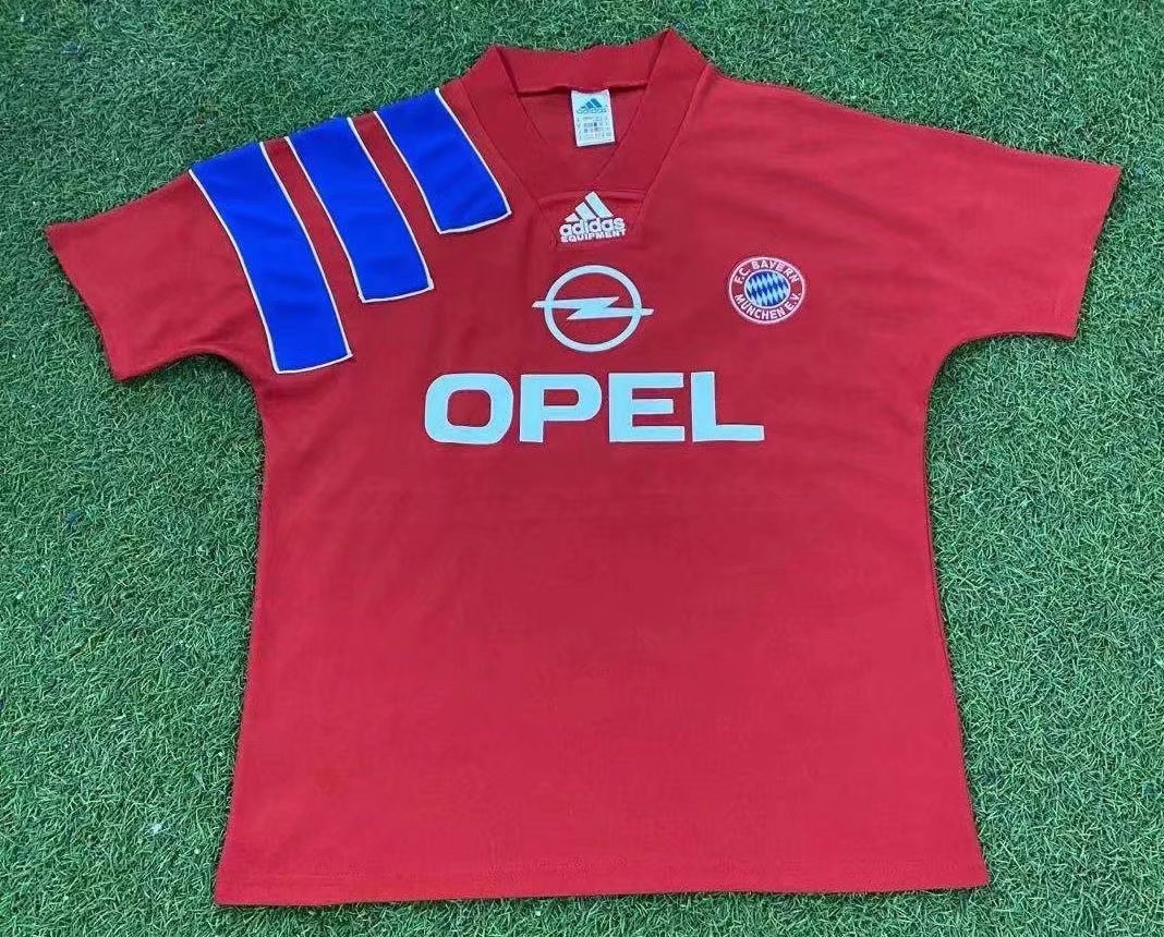 Bayern Munich 1991/93 Home Retro Men Jersey – Red