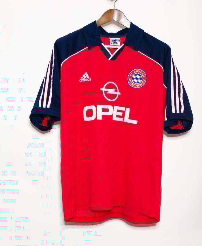 Bayern Munich 2000/01 Home Retro Men Jersey – Red