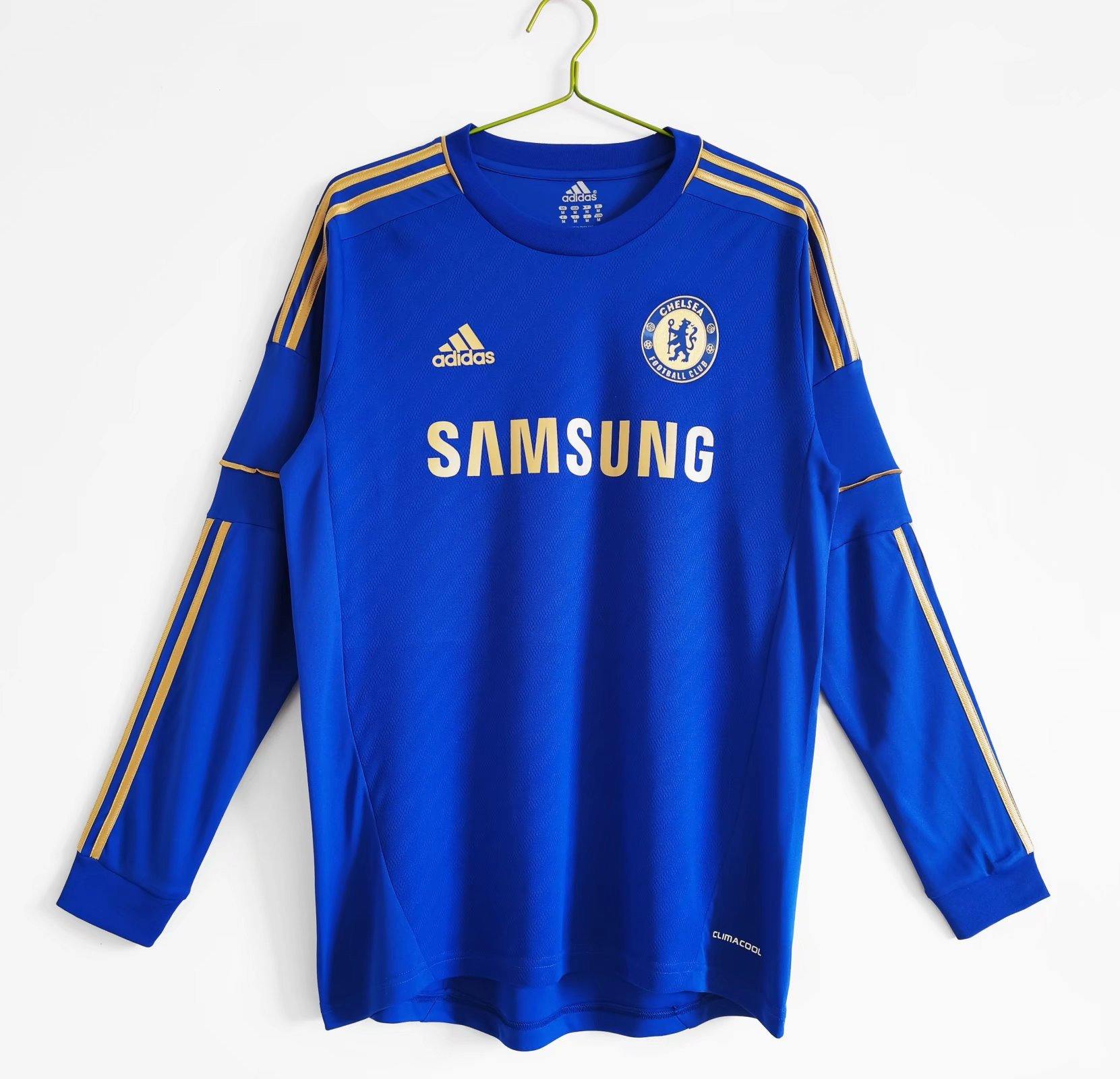 Chelsea 2012/13 Home Retro Long Sleeve Men Jersey – Blue
