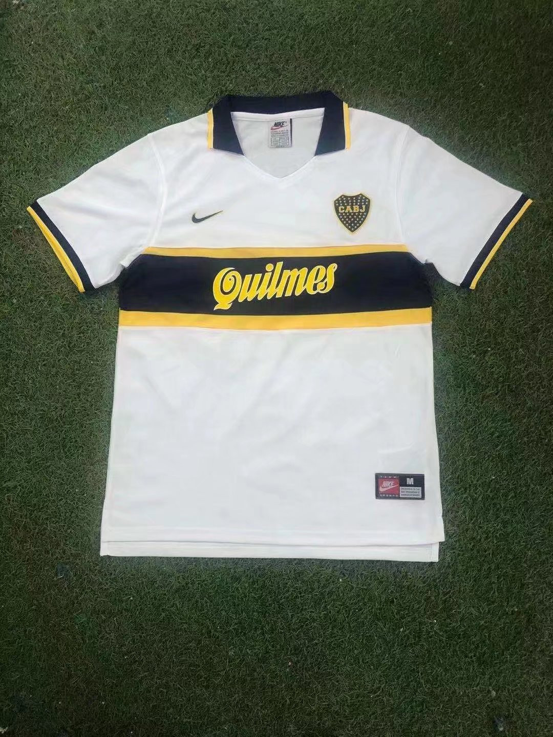 Club Atlético Boca Juniors 1996/97 Away Retro Men Jersey – White