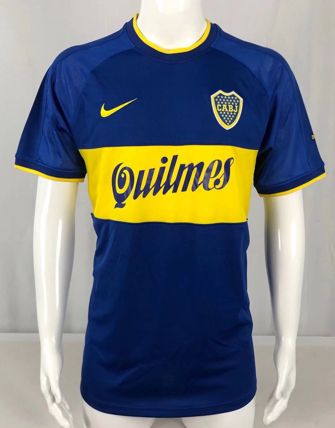 Club Atlético Boca Juniors 2000/01 Home Retro Men Jersey – Navy
