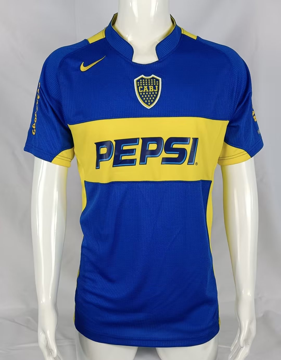 Club Atlético Boca Juniors 2004/05 Home Retro Men Jersey – Blue