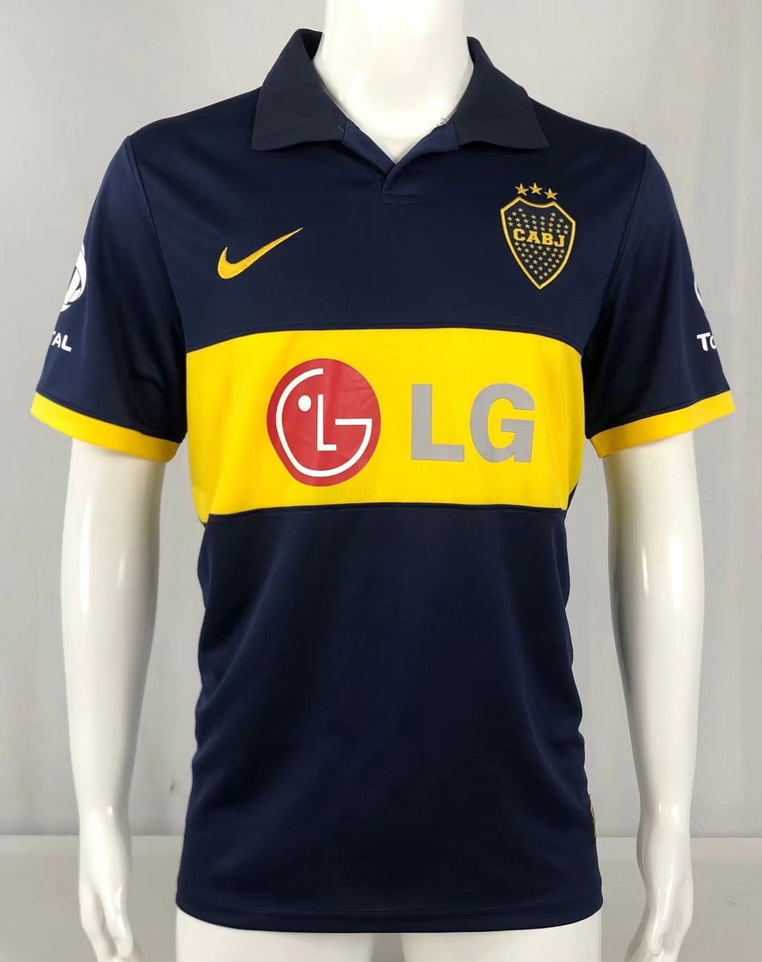 Club Atlético Boca Juniors 2009/10 Home Retro Men Jersey – Navy