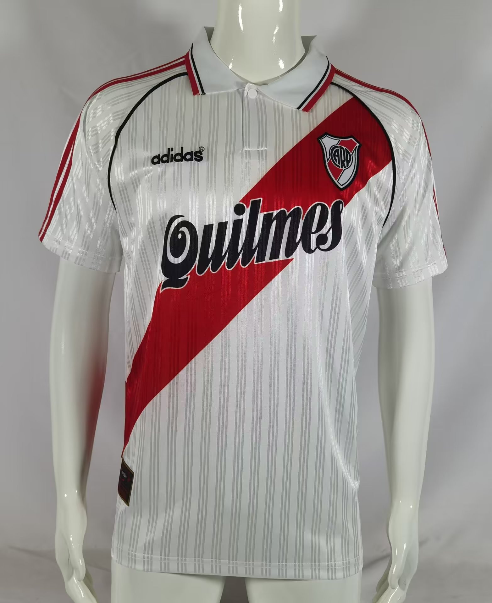 Club Atlético River Plate 1995/96 Home Retro Men Jersey – White