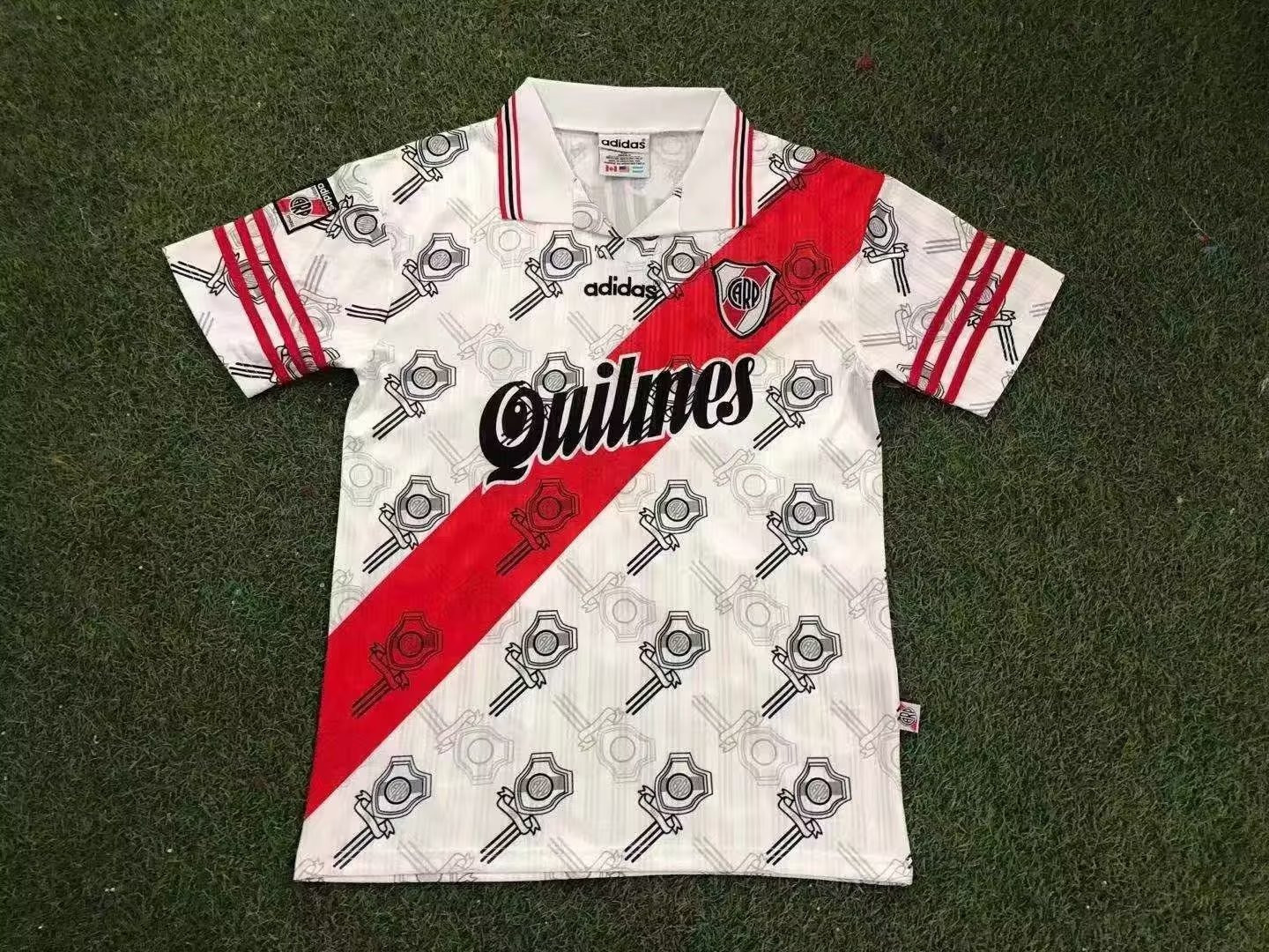 Club Atlético River Plate 1996/97 Home Retro Men Jersey – White