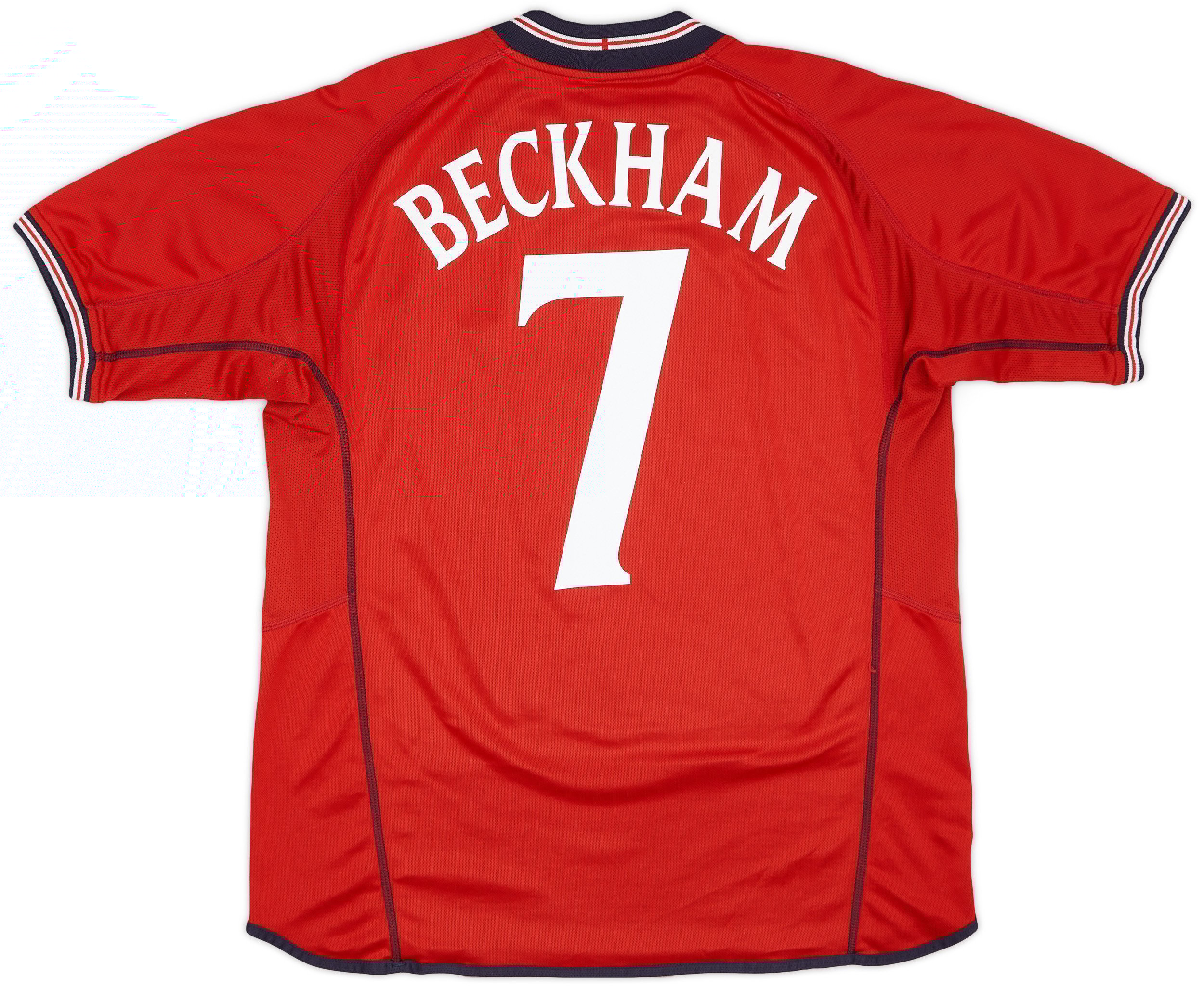 David Beckham 7 England 2002-2004 Away Retro Jersey – Men