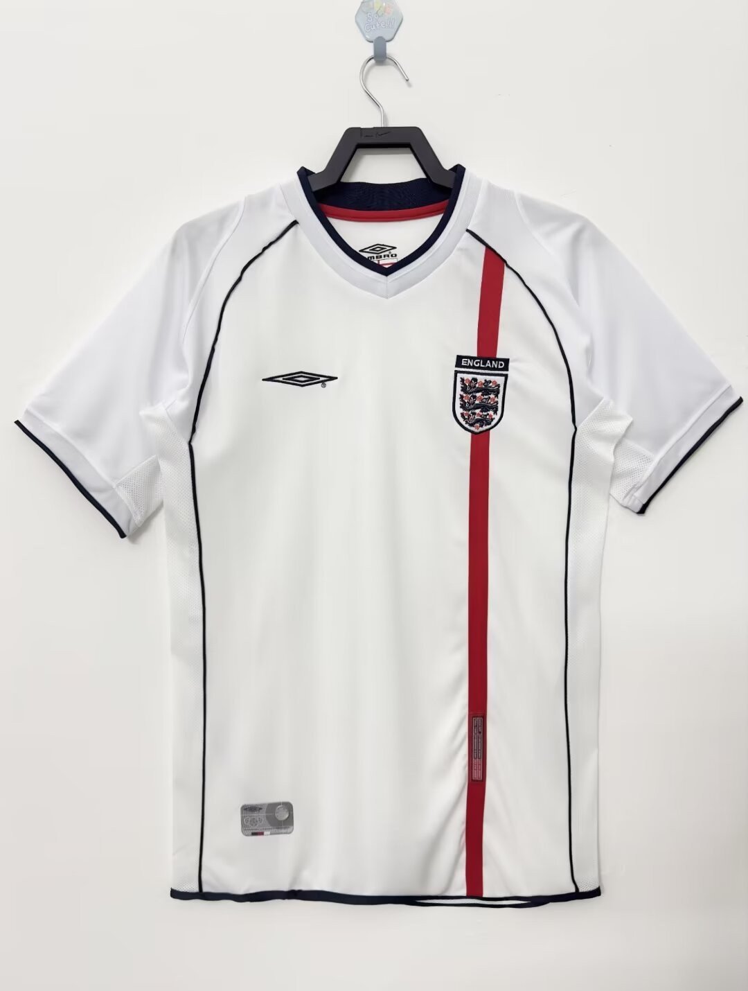 England 2002 Home Retro Jersey – Men, White