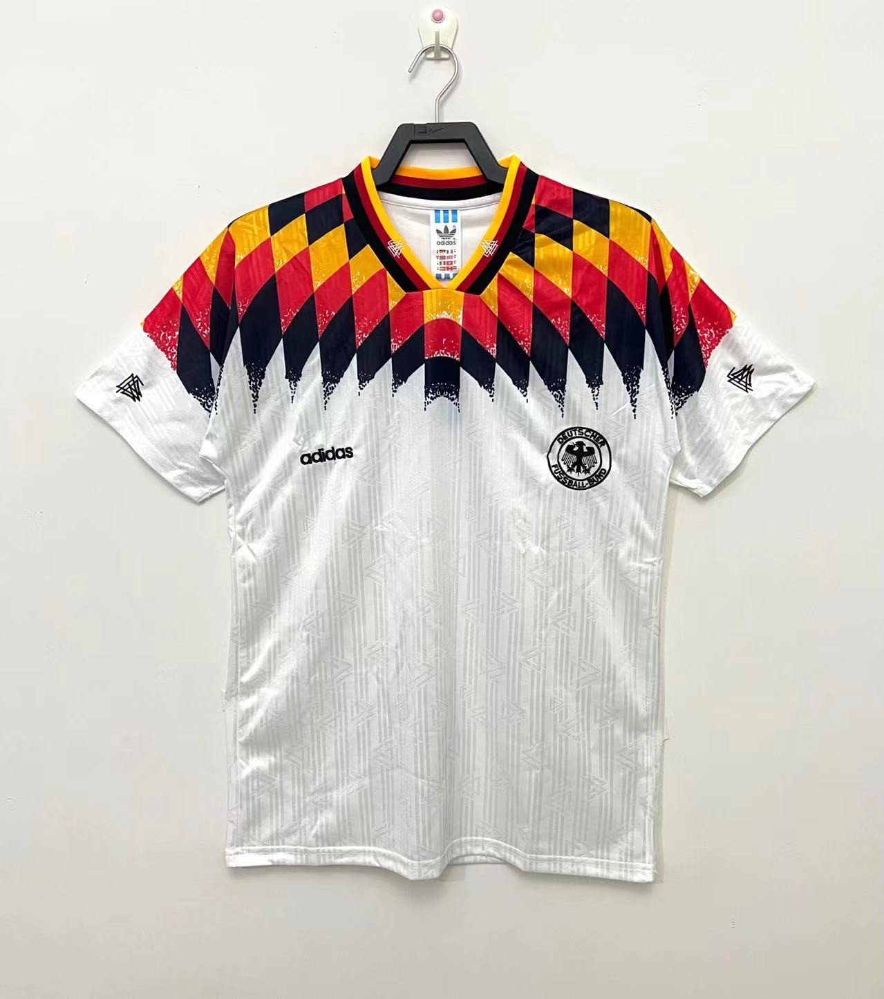Germany 1994 Home Retro Jersey – Men White