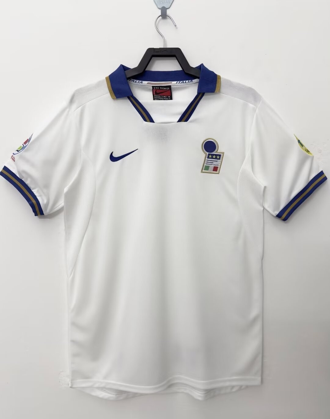Italy 1996 Away Retro Jersey – Men, White