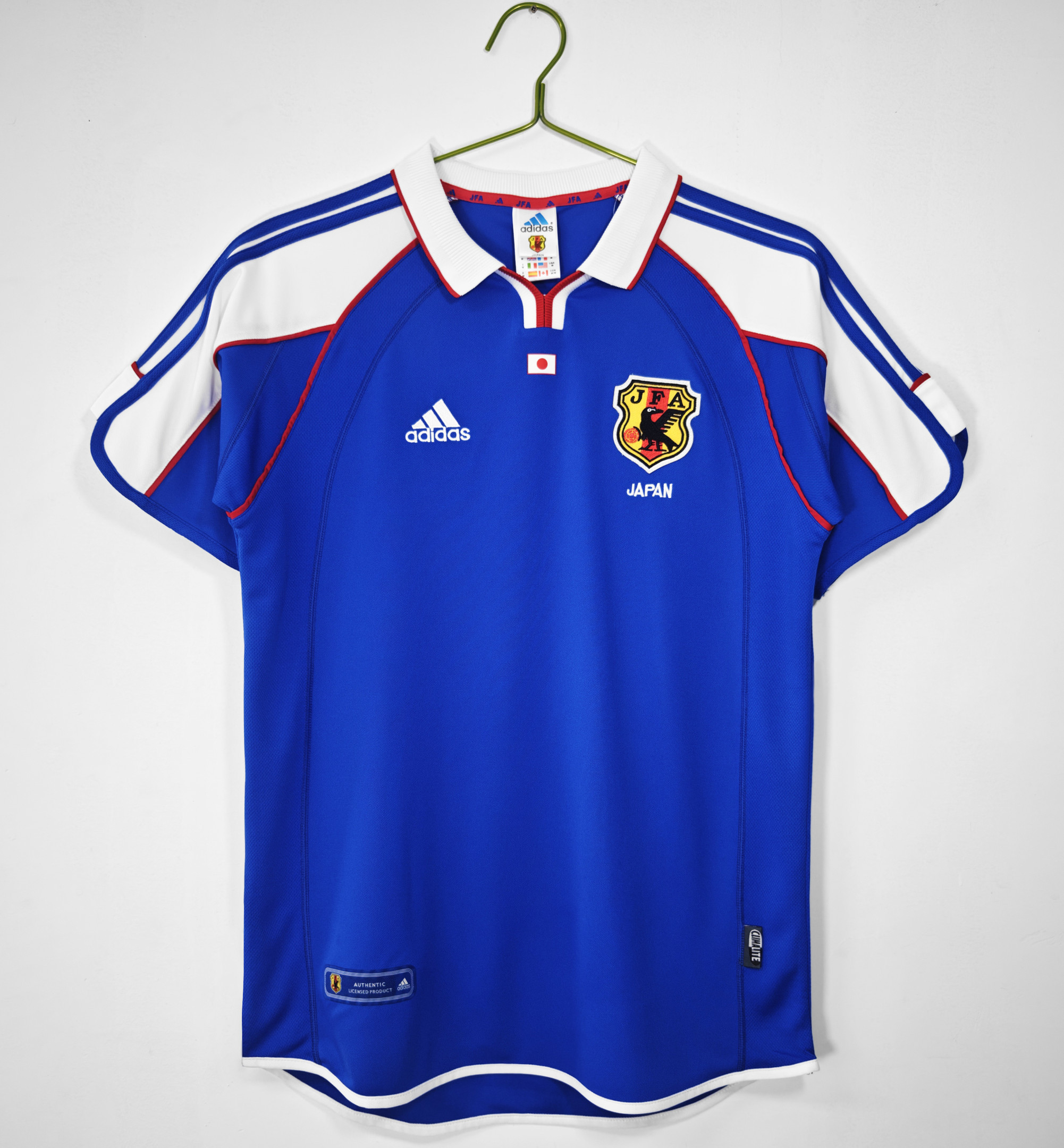 Japan 2000 Home Retro Men Jersey – Blue