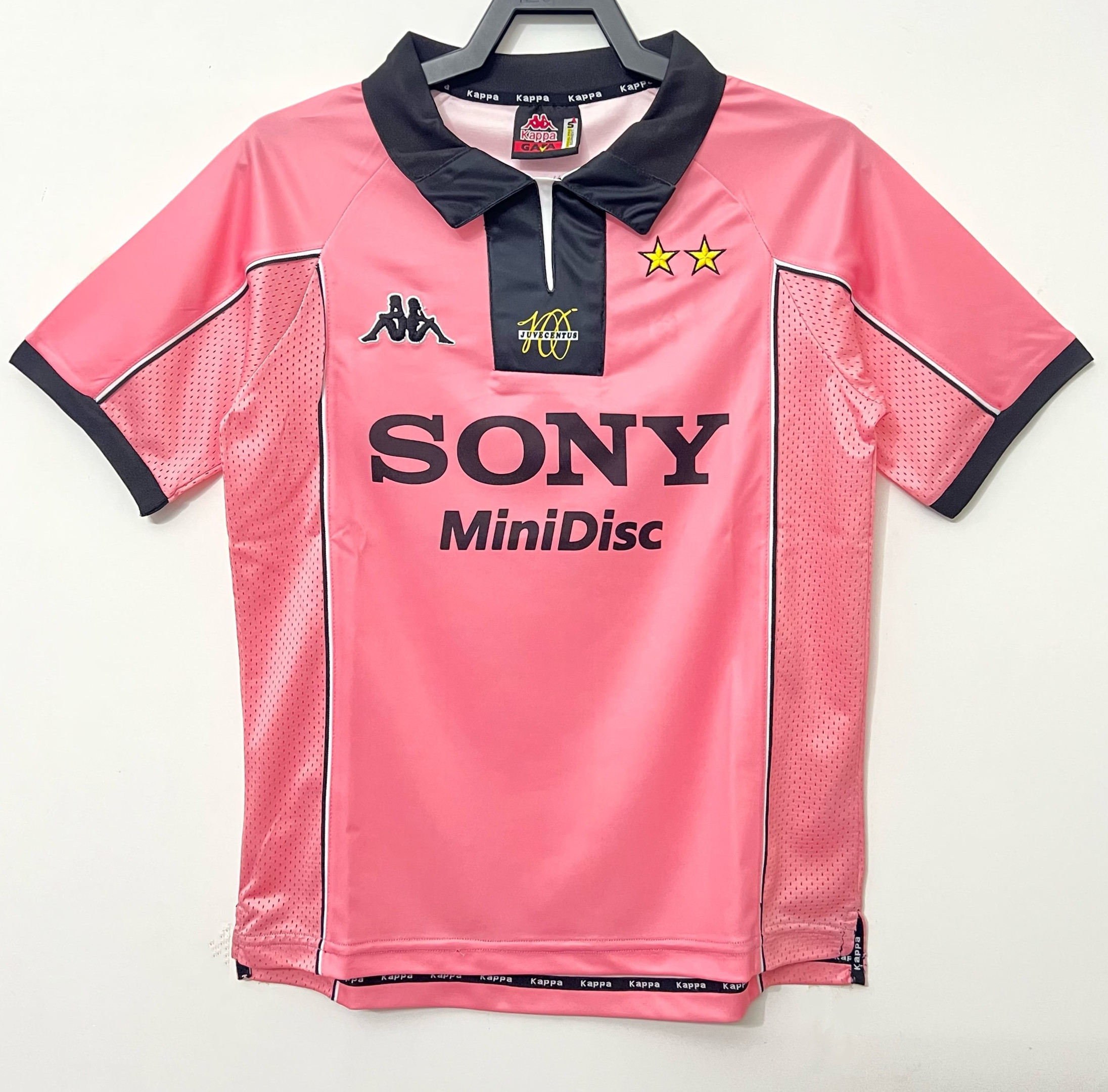 Juventus 1997/98 Away Retro Men Jersey – Pink