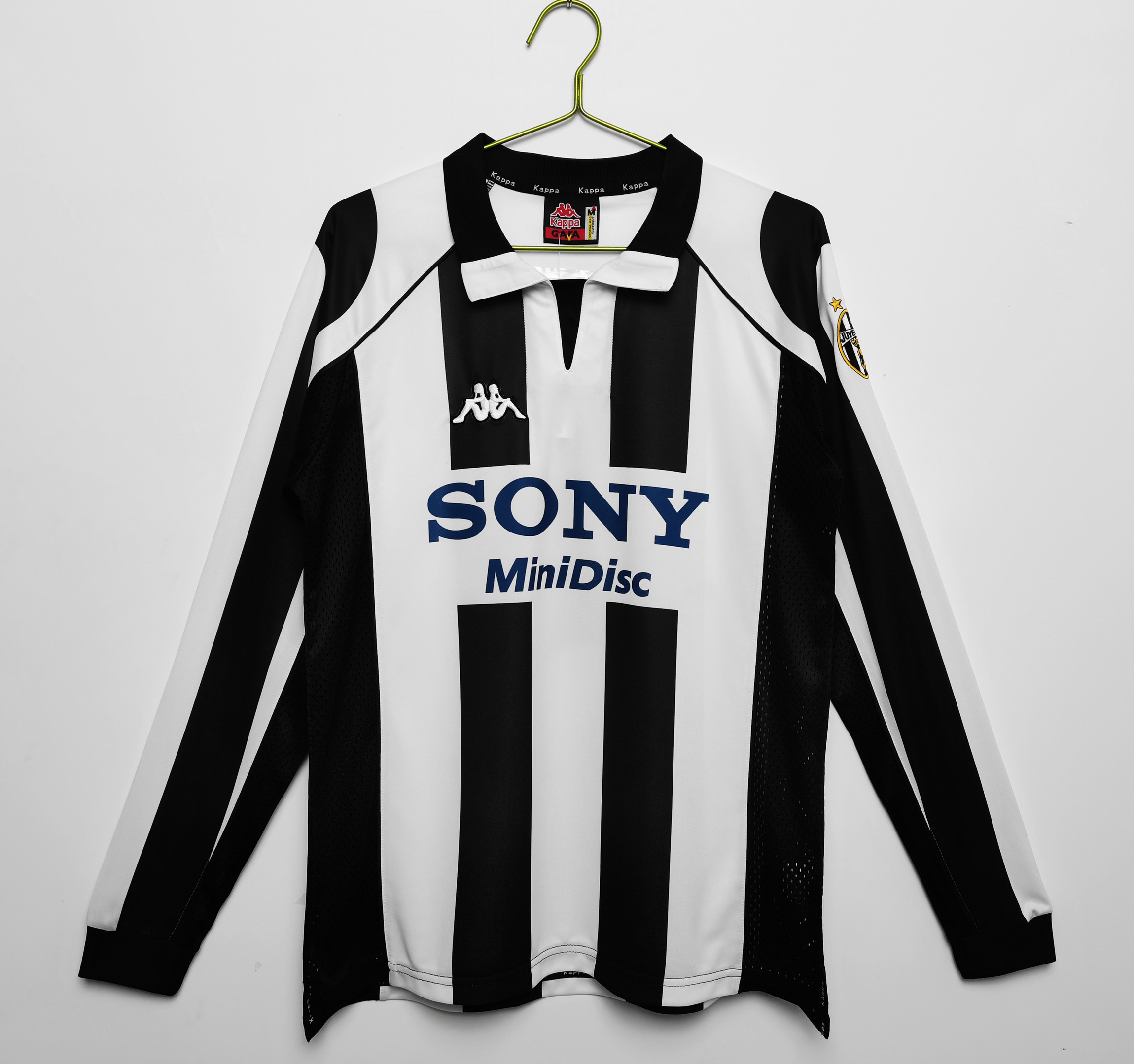 Juventus 1997/98 Home Retro Long Sleeve Men Jersey – White