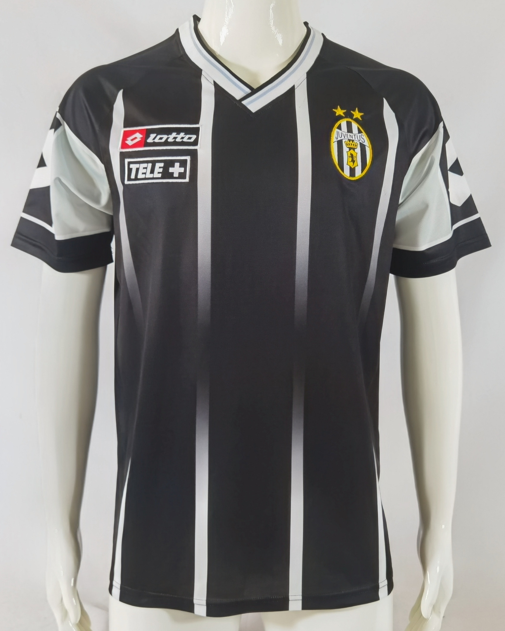 Juventus 2000/01 Home Retro Men Jersey – Black