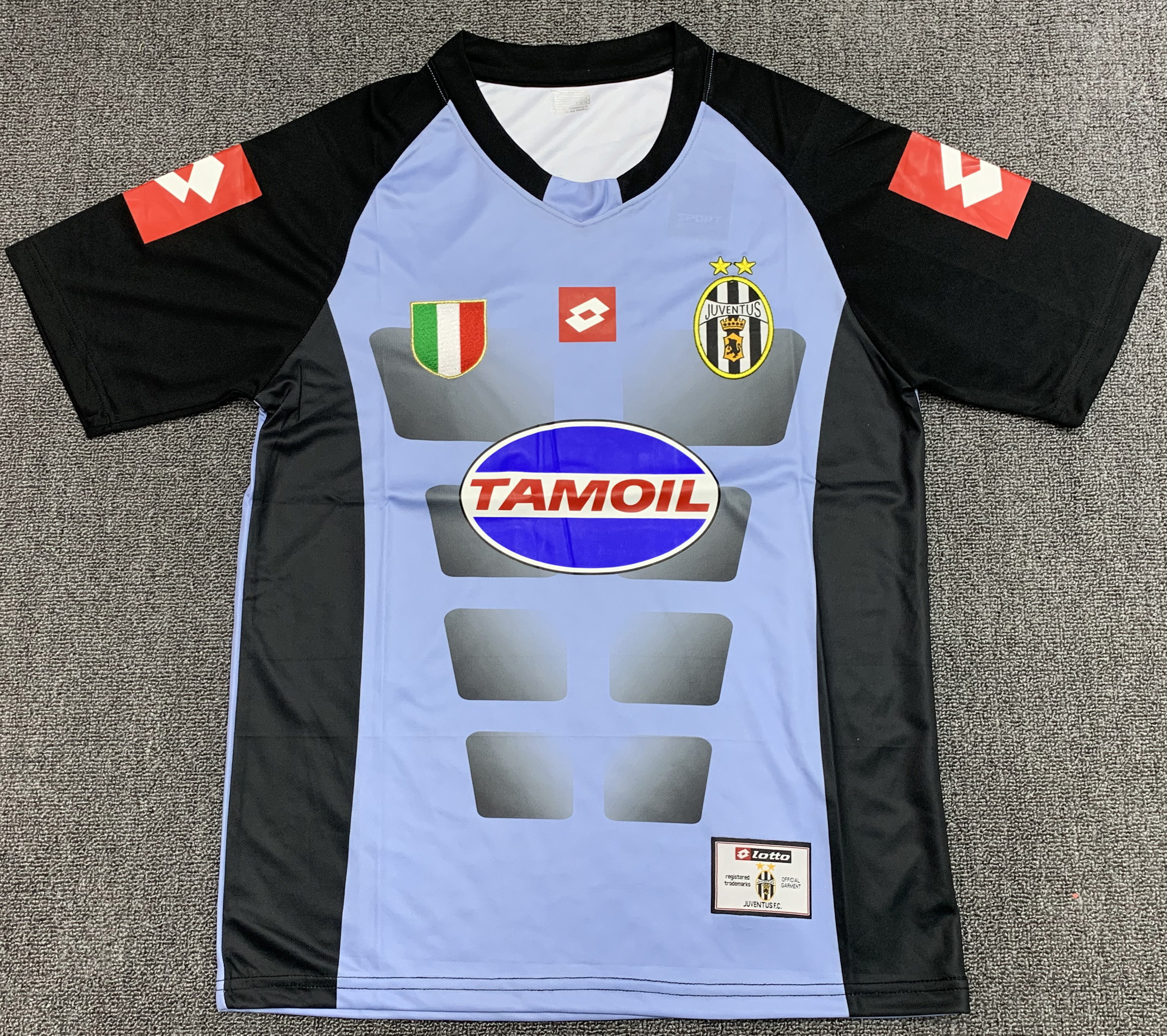 Juventus 2002 Goalkeeper Retro Men Jersey – Light Blue