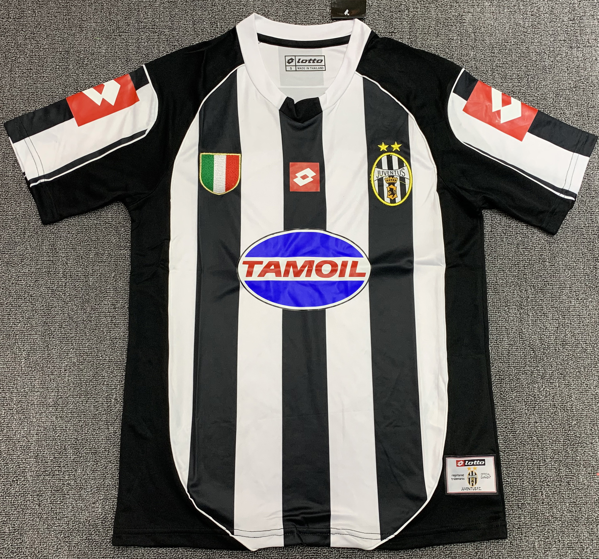 Juventus 2002/03 Home Retro Men Jersey – White/Blue