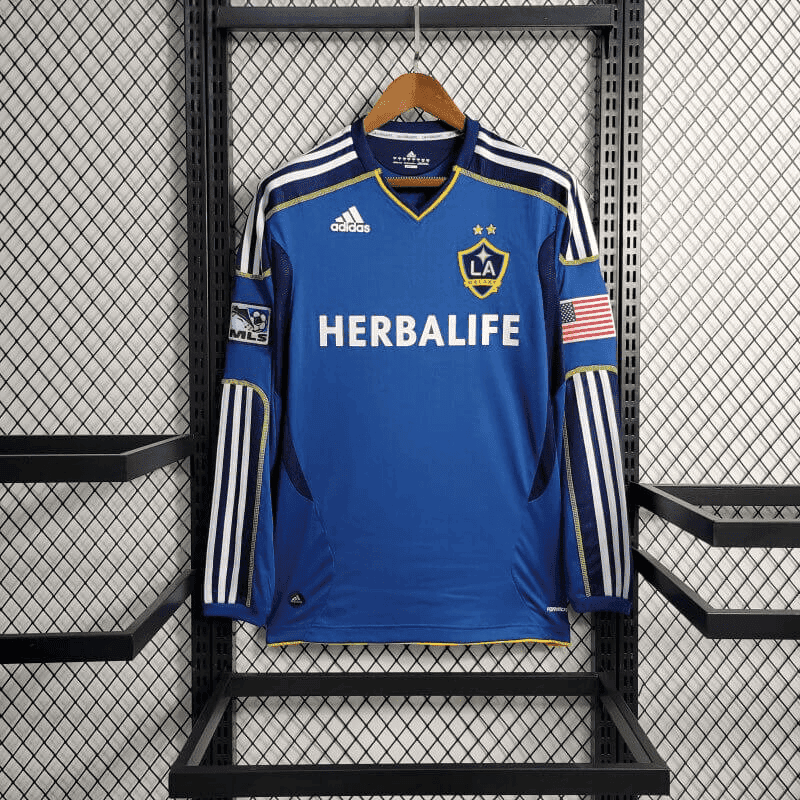 LA Galaxy 11/12 Away Long Sleeve Retro Jersey