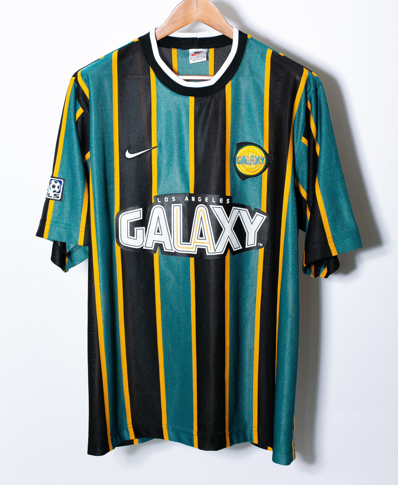 LA Galaxy 1998/2000 Home Retro Men Jersey – Green