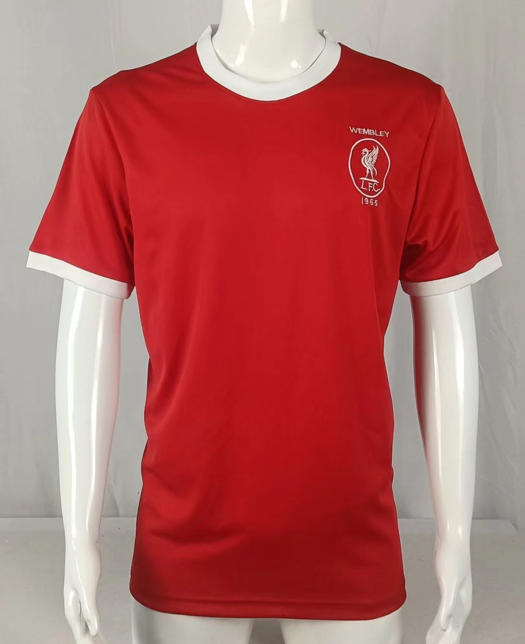 Liverpool 1965 FA Cup Final Home Retro Men Jersey – Red