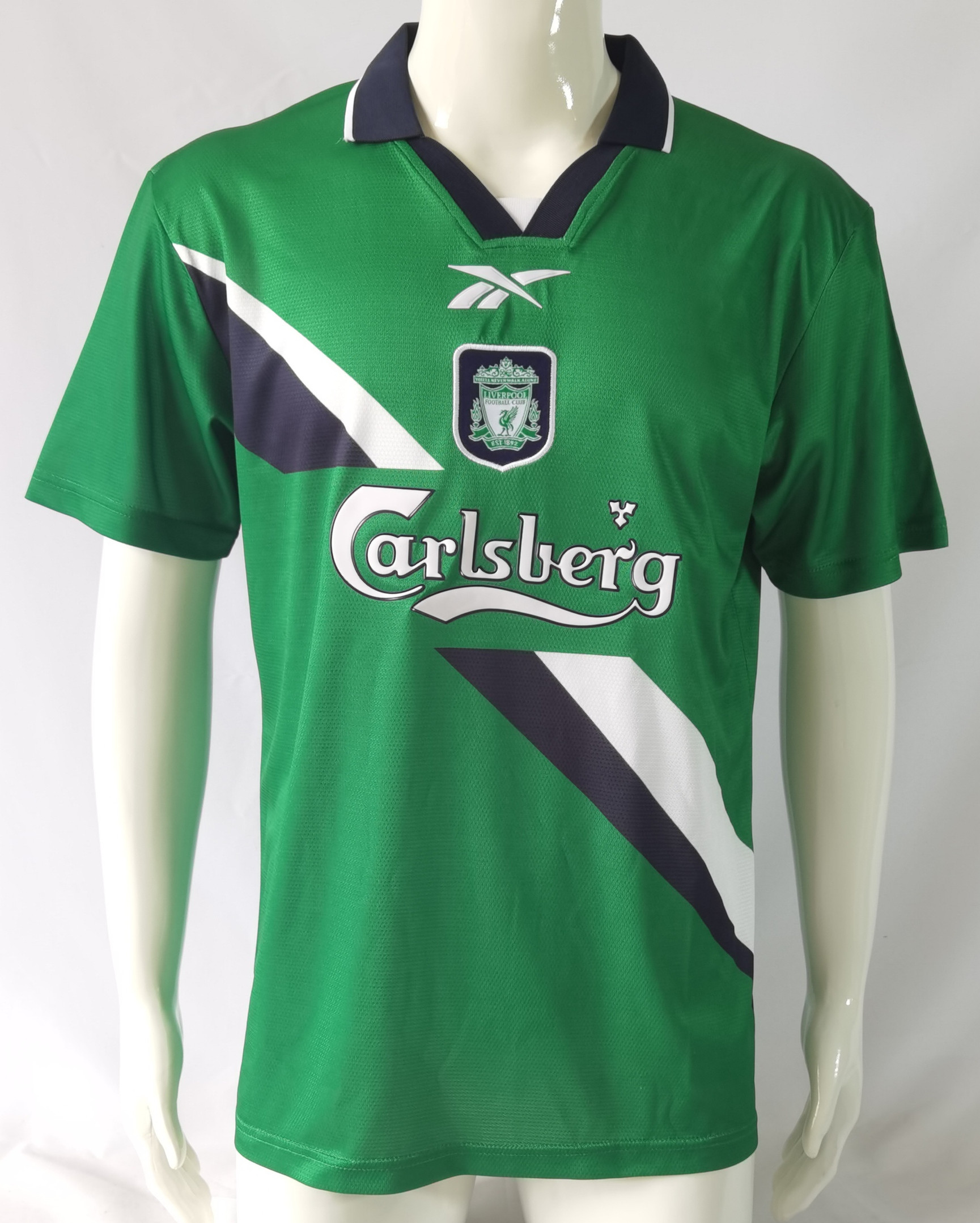 Liverpool 1999/2000 Away Retro Men Jersey – Green