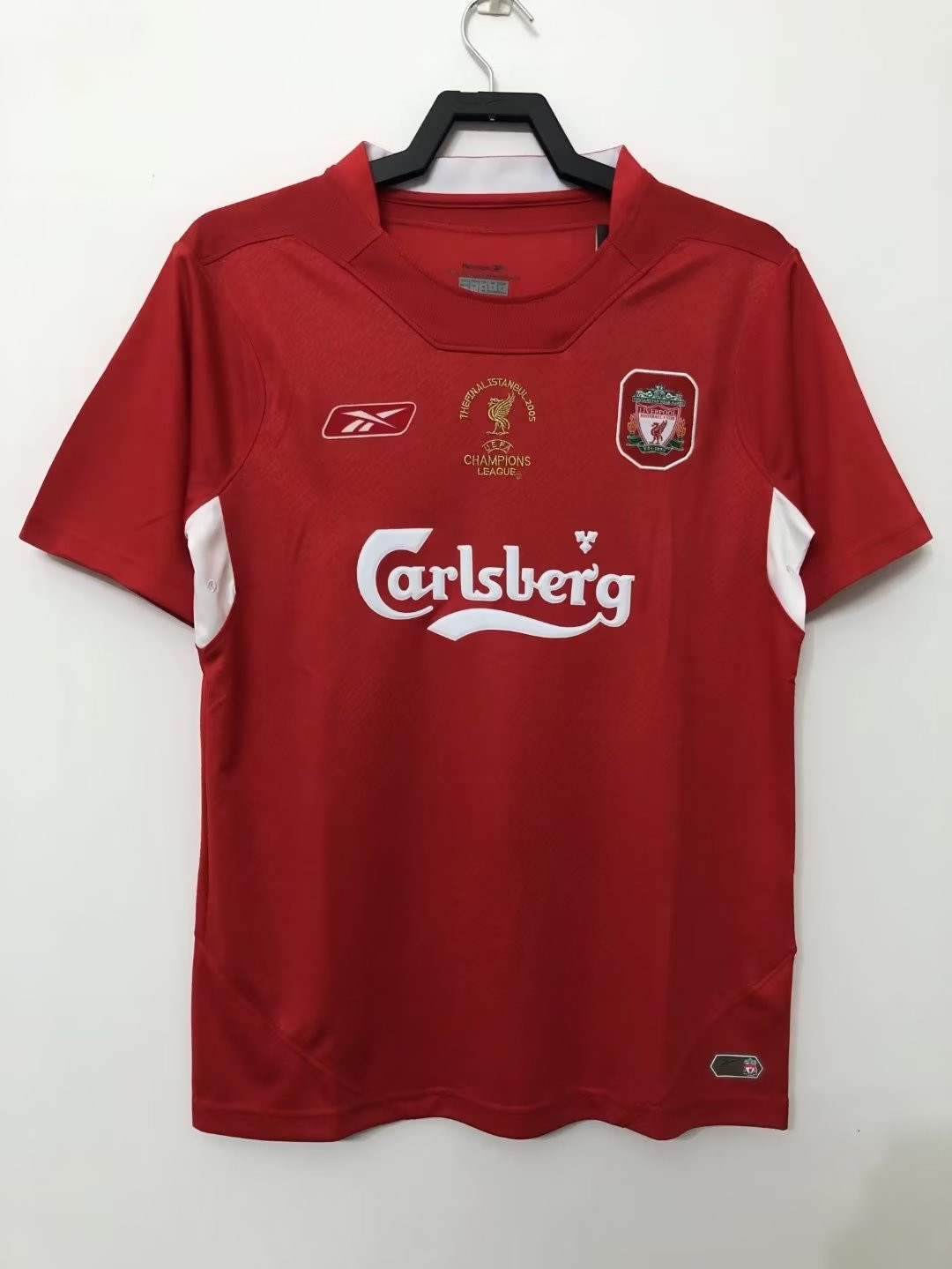 Liverpool 2004/05 Home Retro Men Jersey – Red