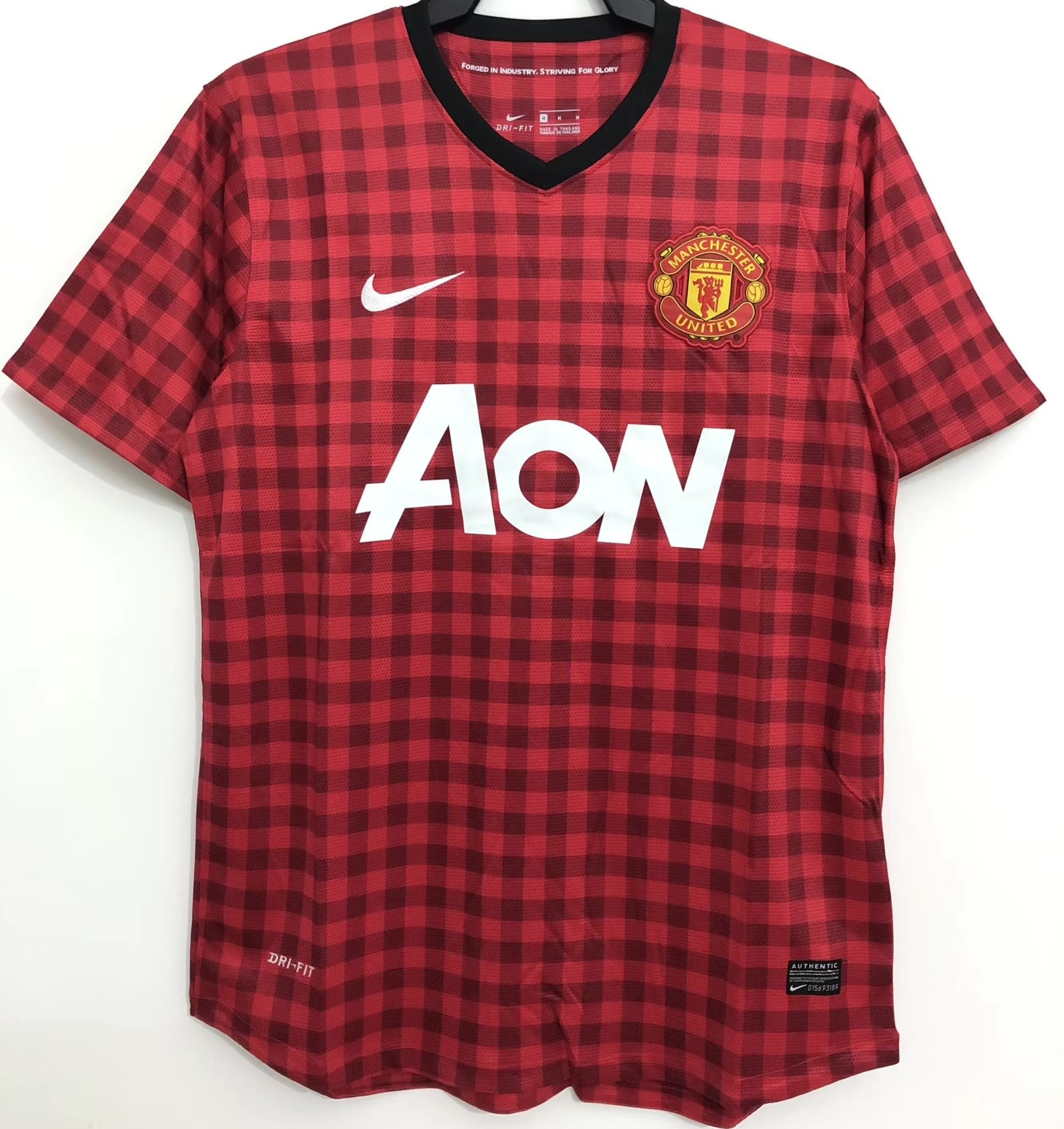 Manchester United 2012/13 Home Retro Men Jersey – Red