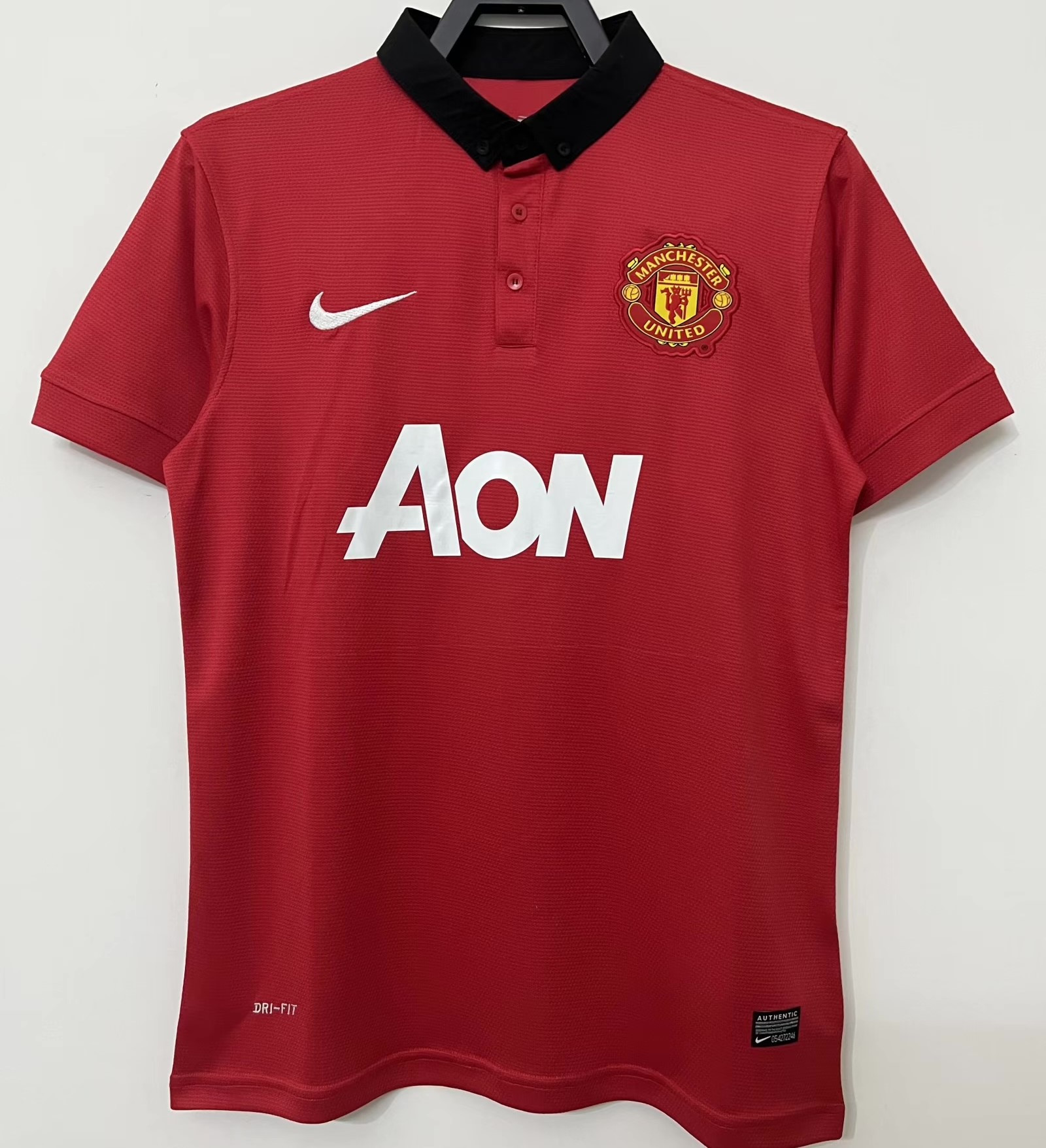 Manchester United 2013/14 Home Retro Men Jersey – Red