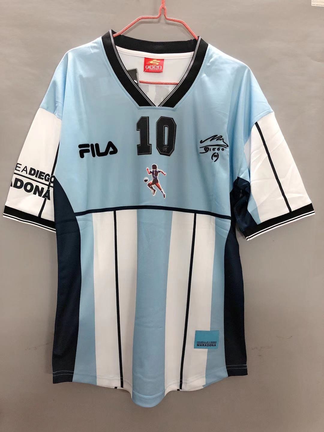 Maradona 2001 Commemorative Edition Retro Jersey – Men