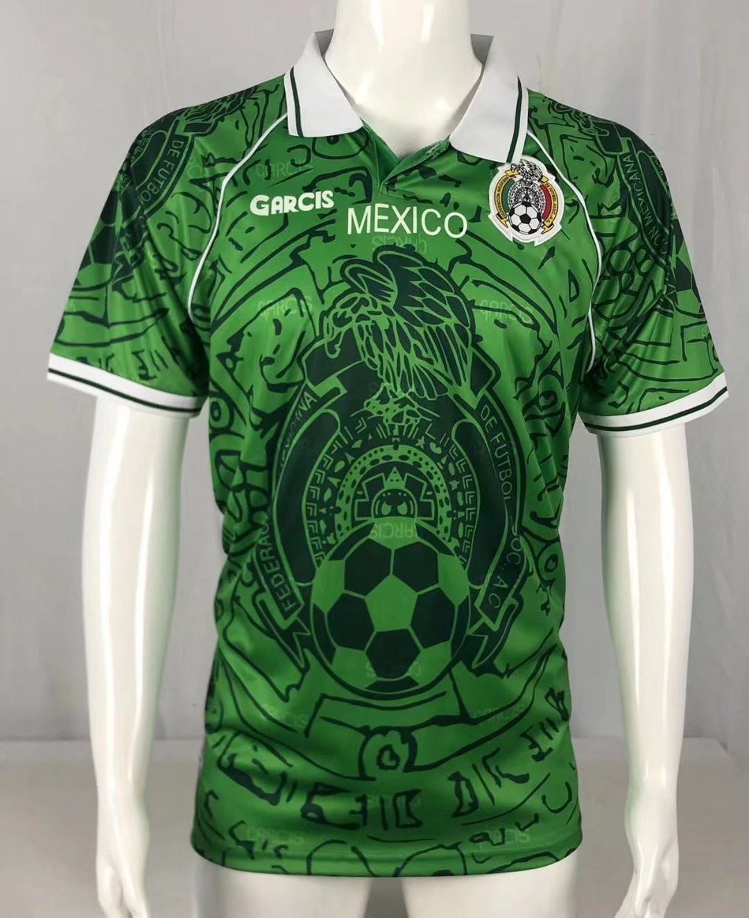 Mexico 1999 Home Retro Men Jersey – Green