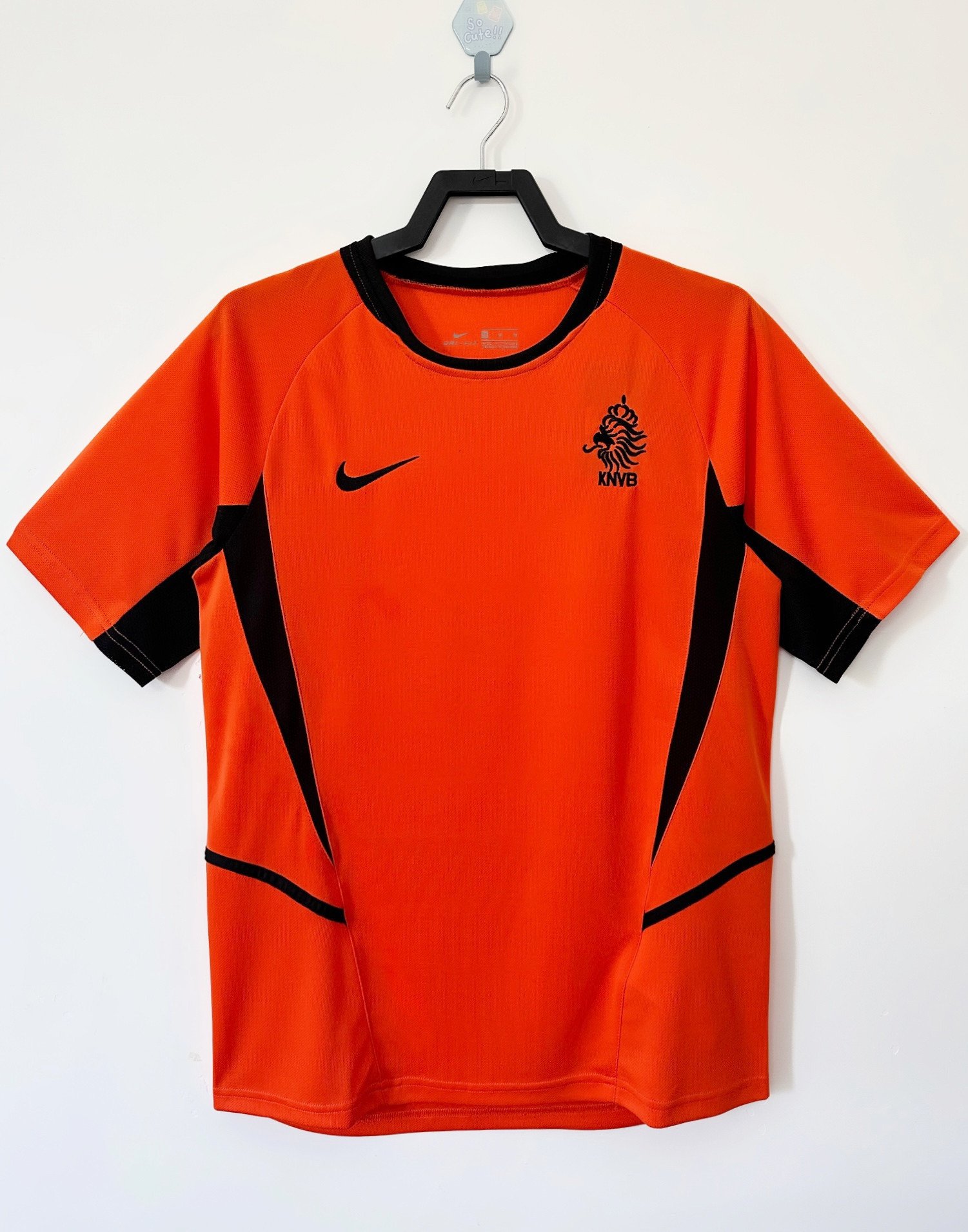 Netherlands 2002 Home Retro Jersey – Men, Orange
