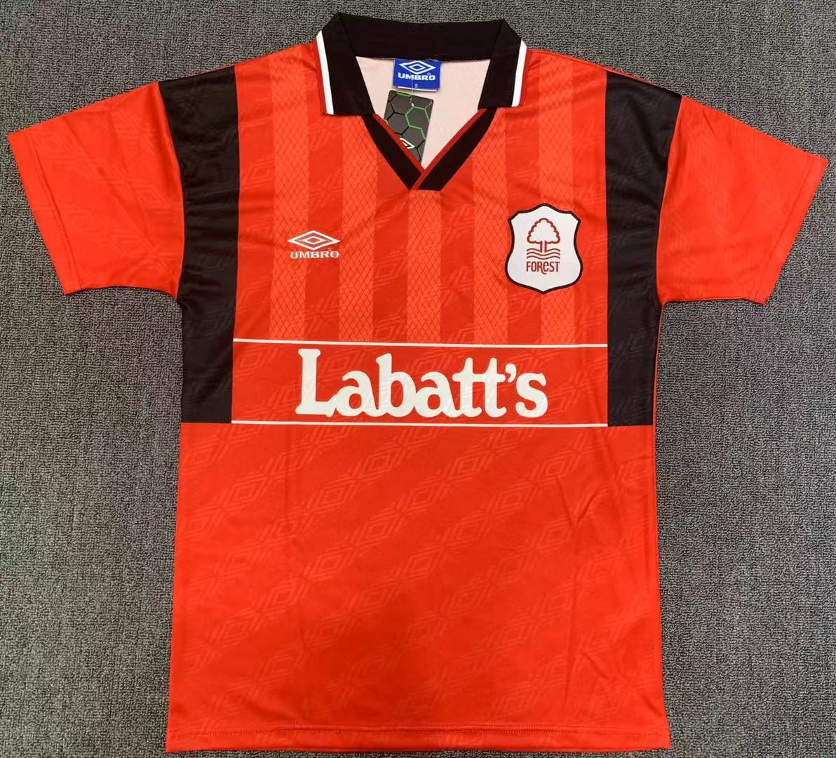 Nottingham Forest 1994/95 Home Retro Men Jersey – Orange