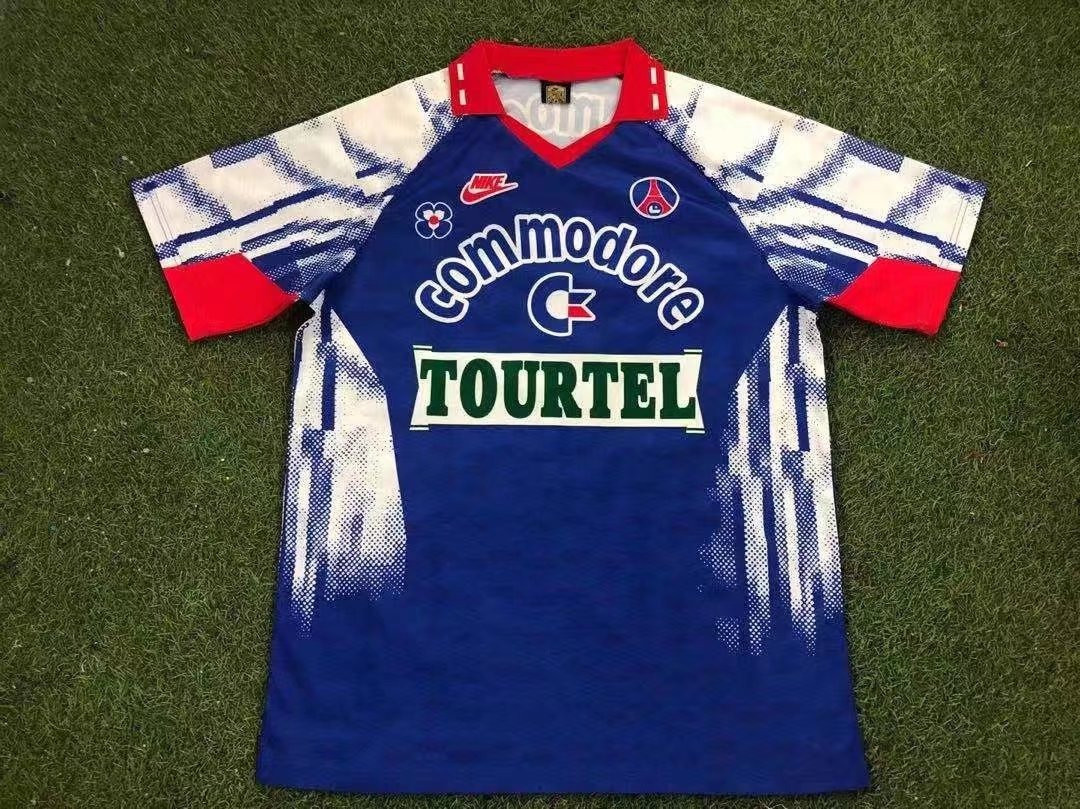 Paris Saint-Germain 1992/93 Home Retro Men Jersey – Navy