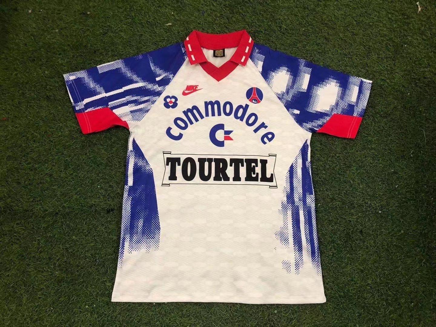 Paris Saint-Germain 1993/94 Away Retro Men Jersey – White