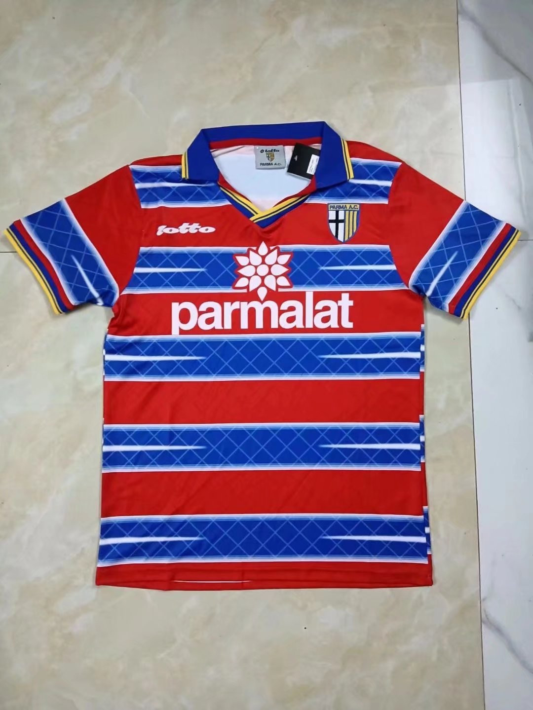 Parma Calcio 1913 1998/99 Away Retro Men Jersey – Red