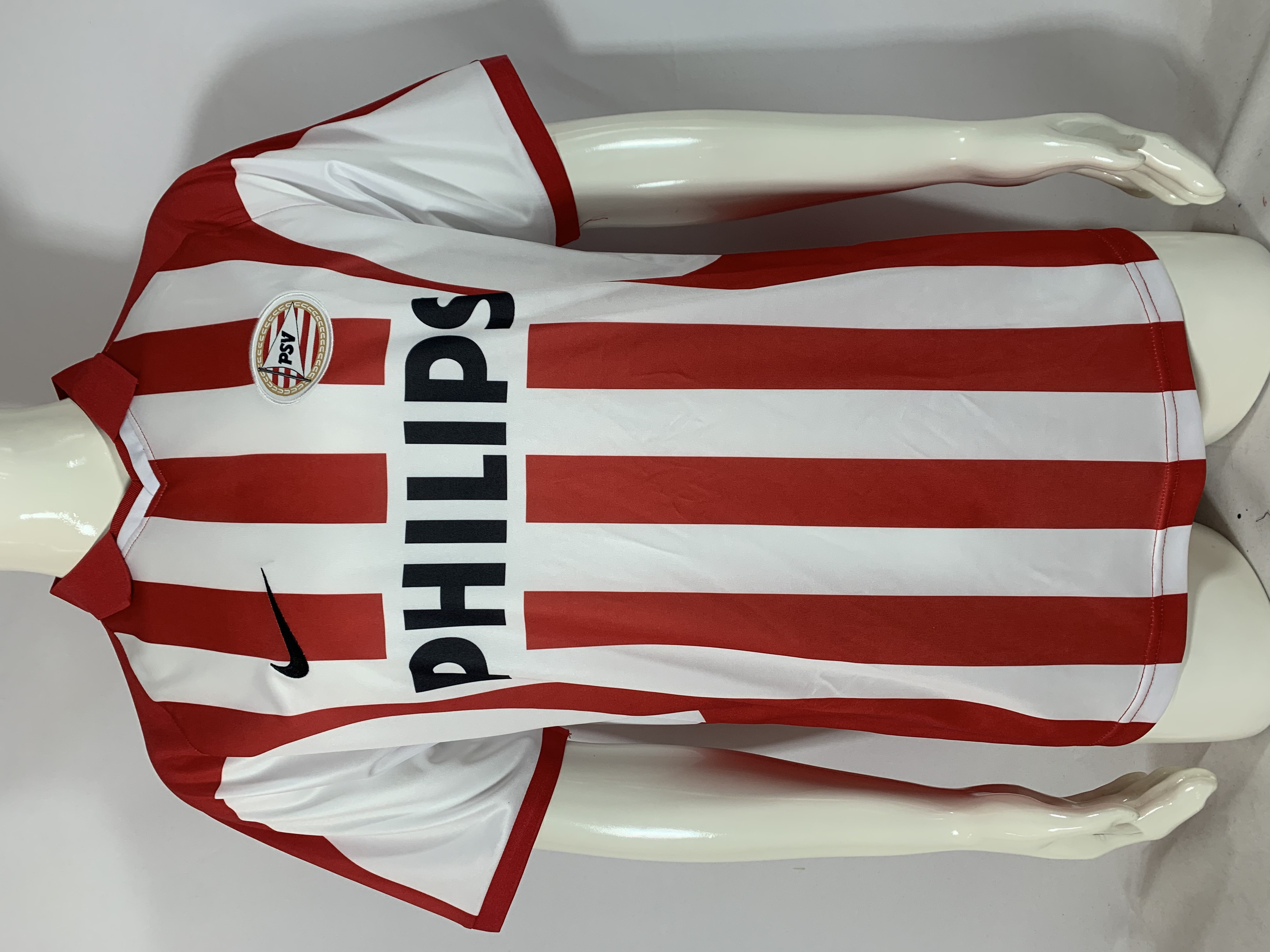 PSV Eindhoven 2000/01 Home Retro Men Jersey – White/Red