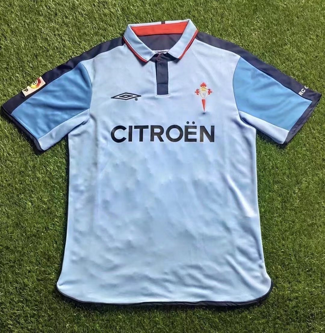 RC Celta de Vigo 2003/04 Home Retro Men Jersey – Light Blue