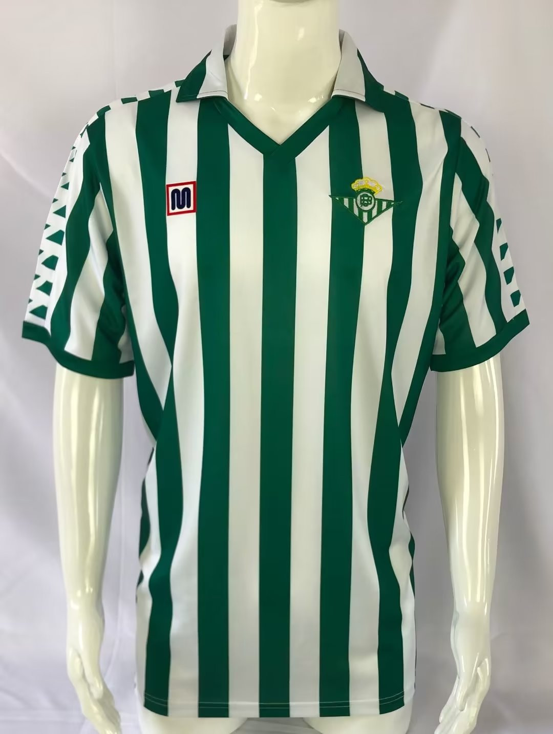 Real Betis Balompié 1982/85 Home Retro Men Jersey – White
