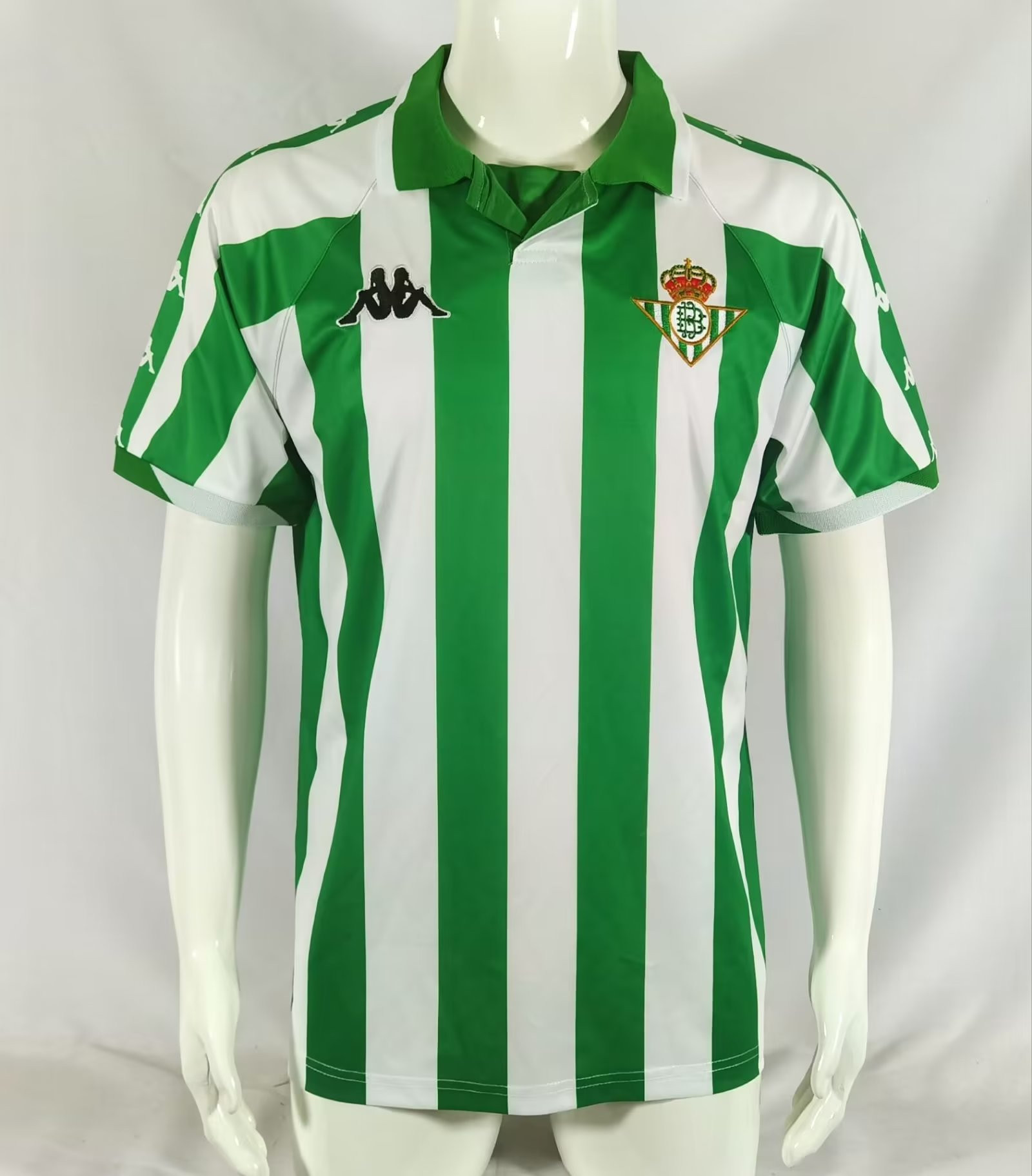 Real Betis Balompié 2000/01 Home Retro Men Jersey – White
