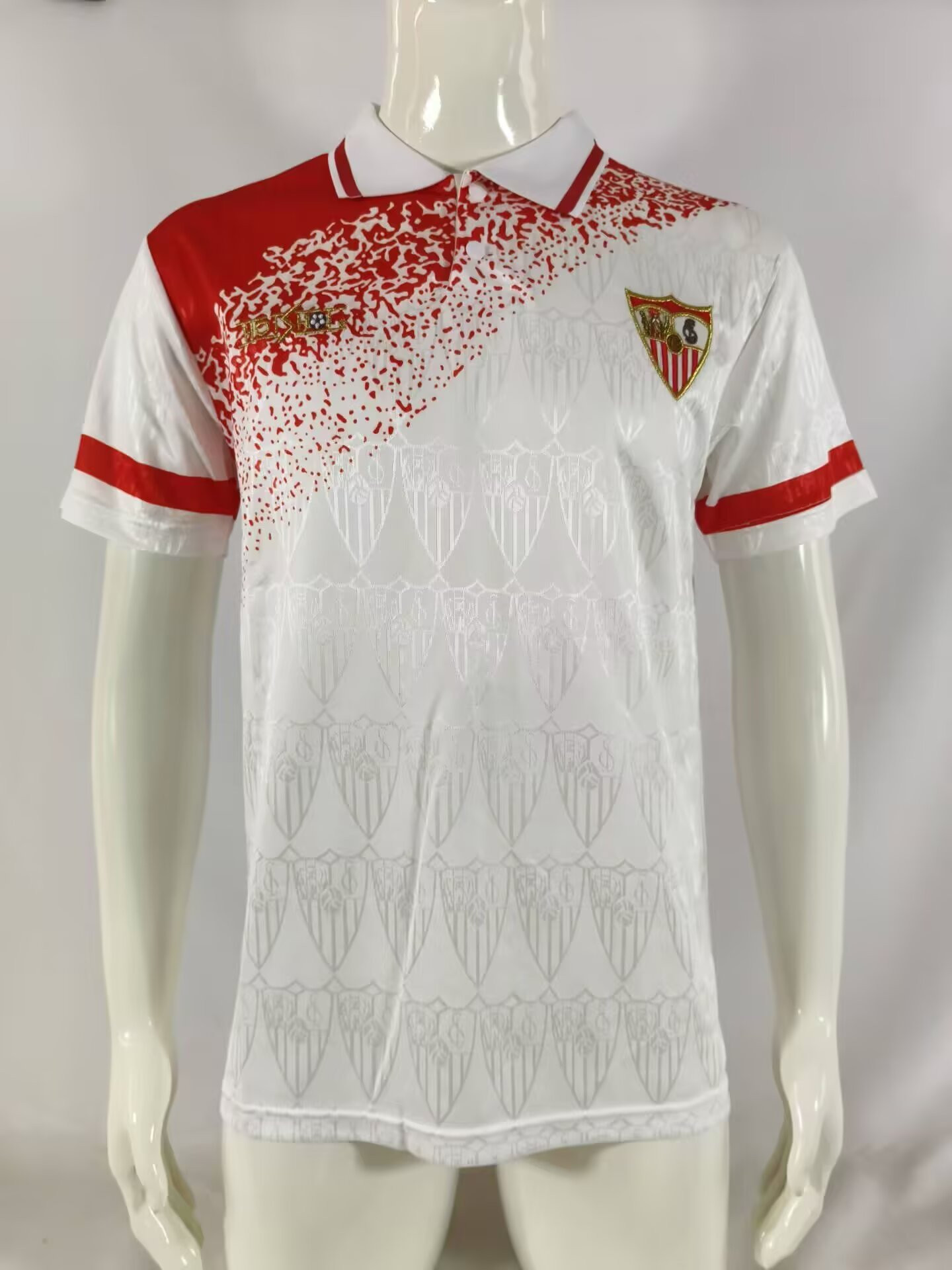 Sevilla FC 1993/94 Home Retro Men Jersey – White
