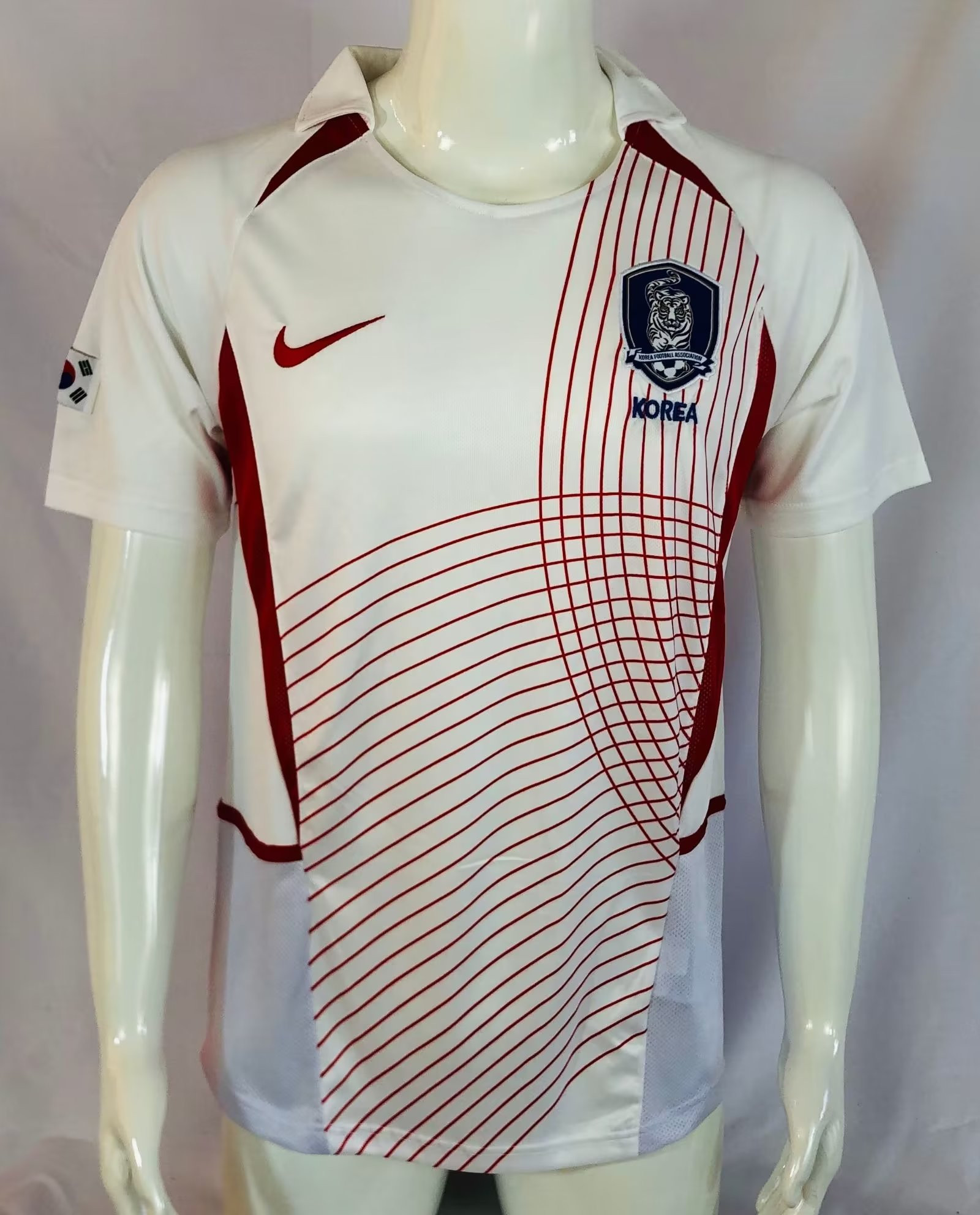 South Korea 2002 Away Retro Men Jersey – White