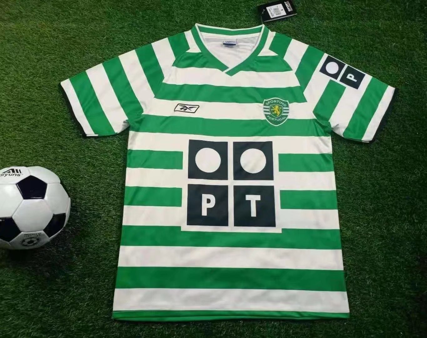 Sporting CP 2003/04 Home Retro Men Jersey – White