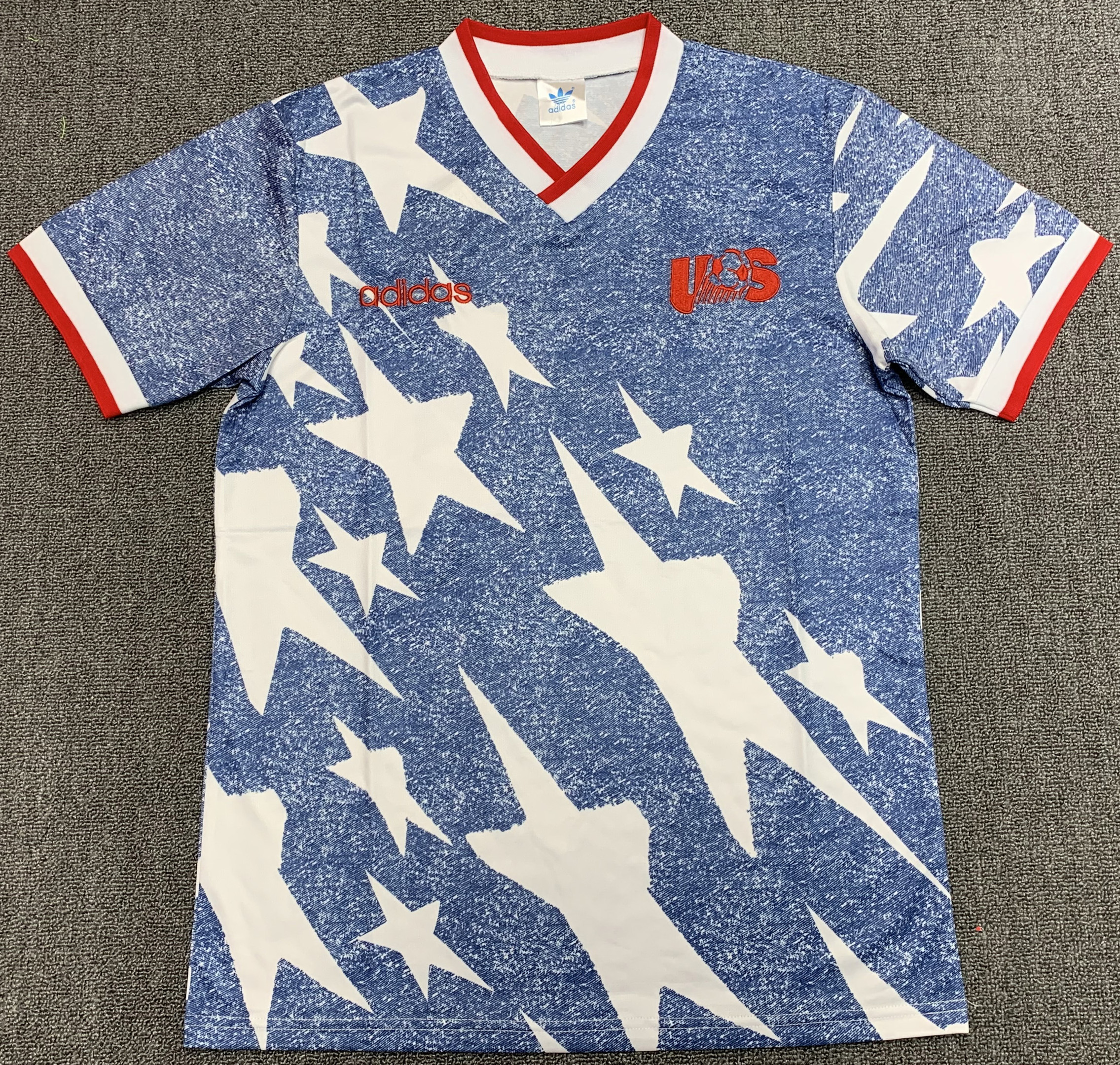 United States 1994/95 Away Retro Men Jersey – Light Blue
