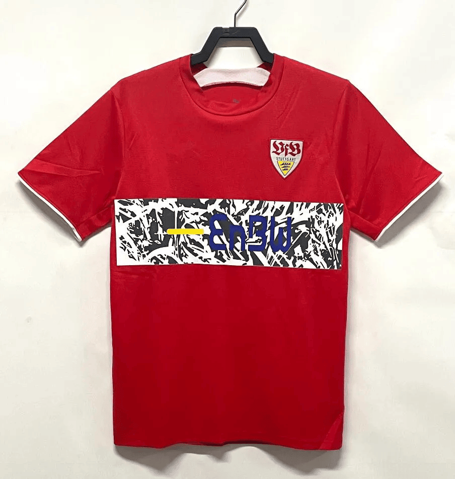 VfB Stuttgart 2006/07 Away Retro Men Jersey – Red