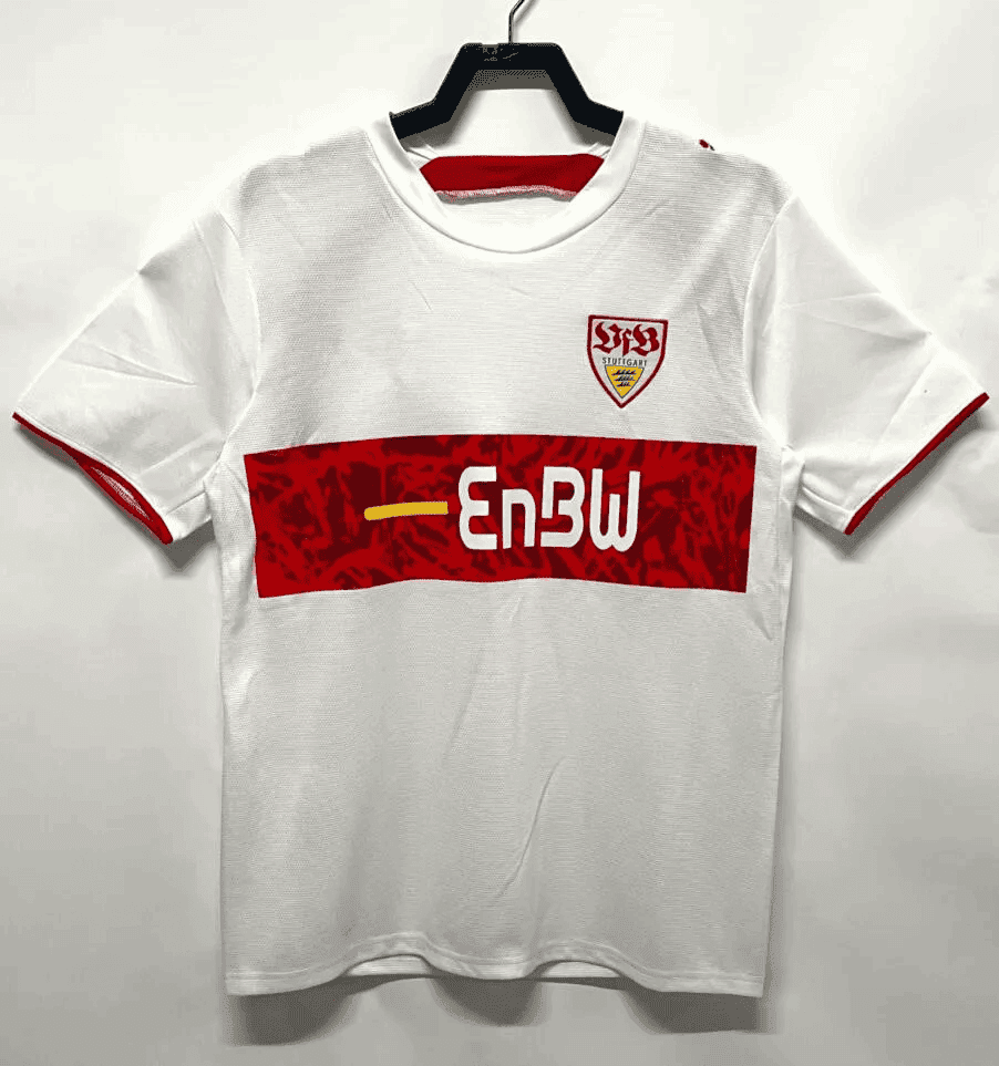 VfB Stuttgart 2006/07 Home Retro Men Jersey – White